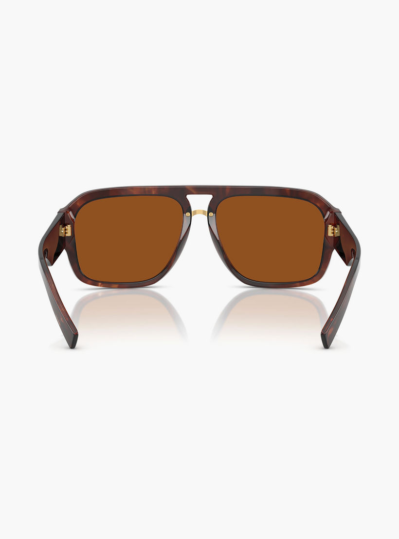 نظارات شمسية مربعة بنية اللون للرجال من دولتشي آند غابانا | 4403-men-sunglasses-image-2