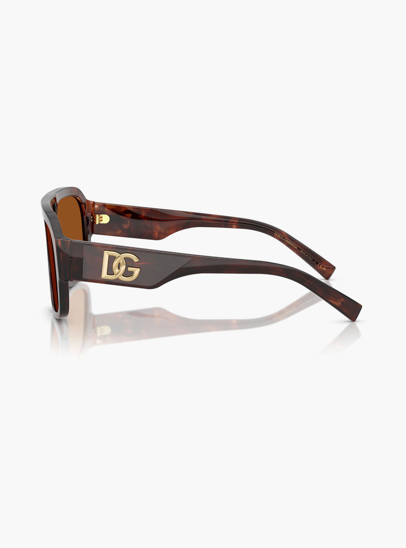 نظارات شمسية مربعة بنية اللون للرجال من دولتشي آند غابانا | 4403-men-sunglasses-image-4
