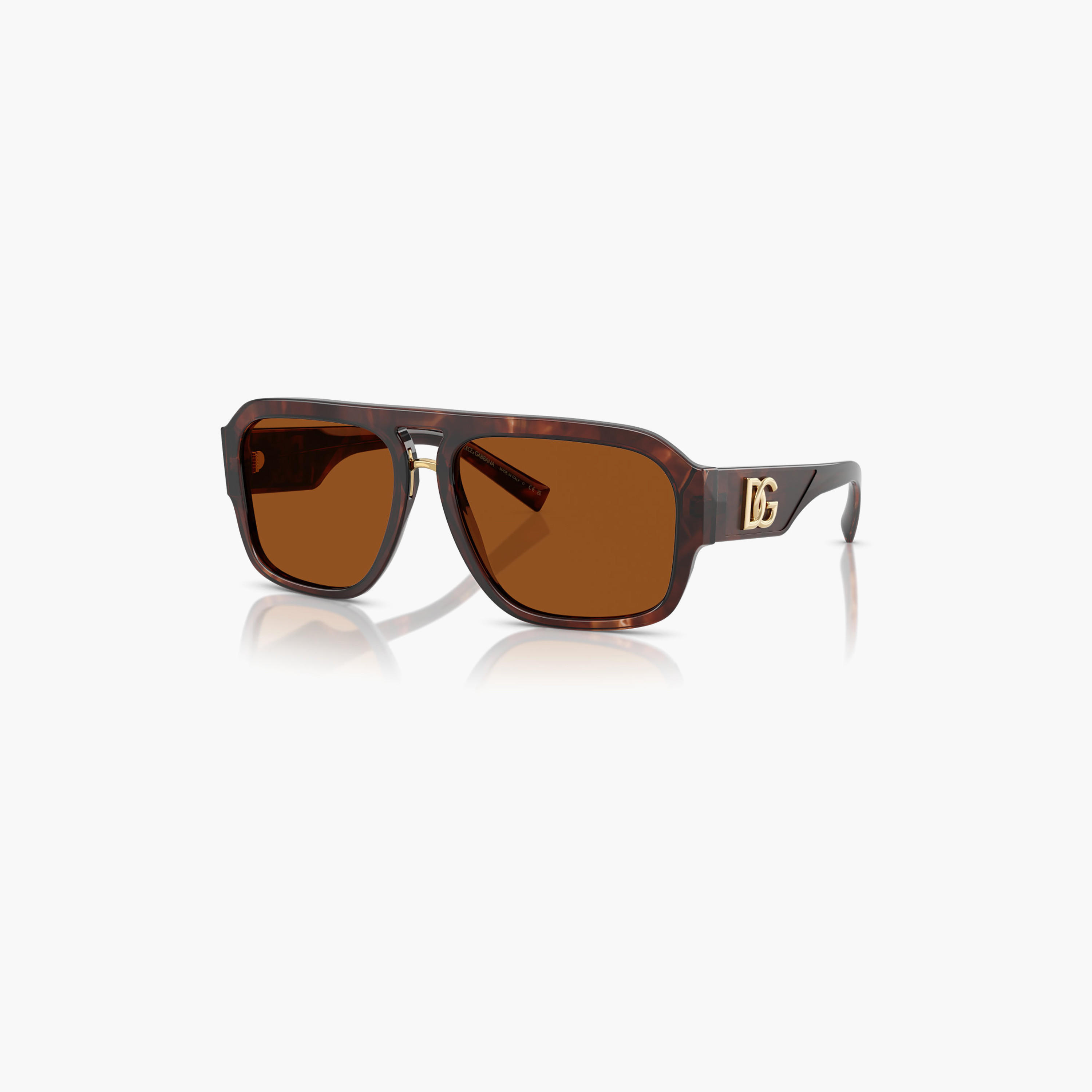 نظارات شمسية مربعة بنية اللون للرجال من دولتشي آند غابانا | 4403-men-sunglasses-image-5