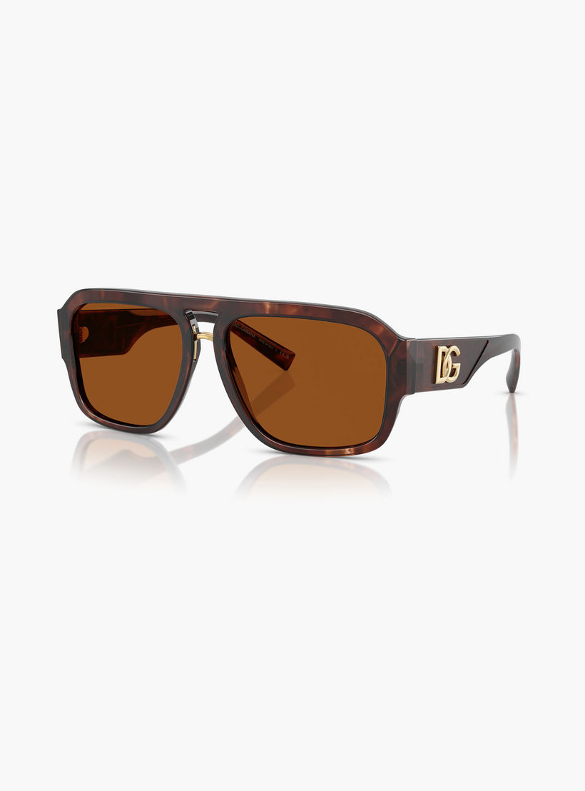 نظارات شمسية مربعة بنية اللون للرجال من دولتشي آند غابانا | 4403-men-sunglasses-image-5