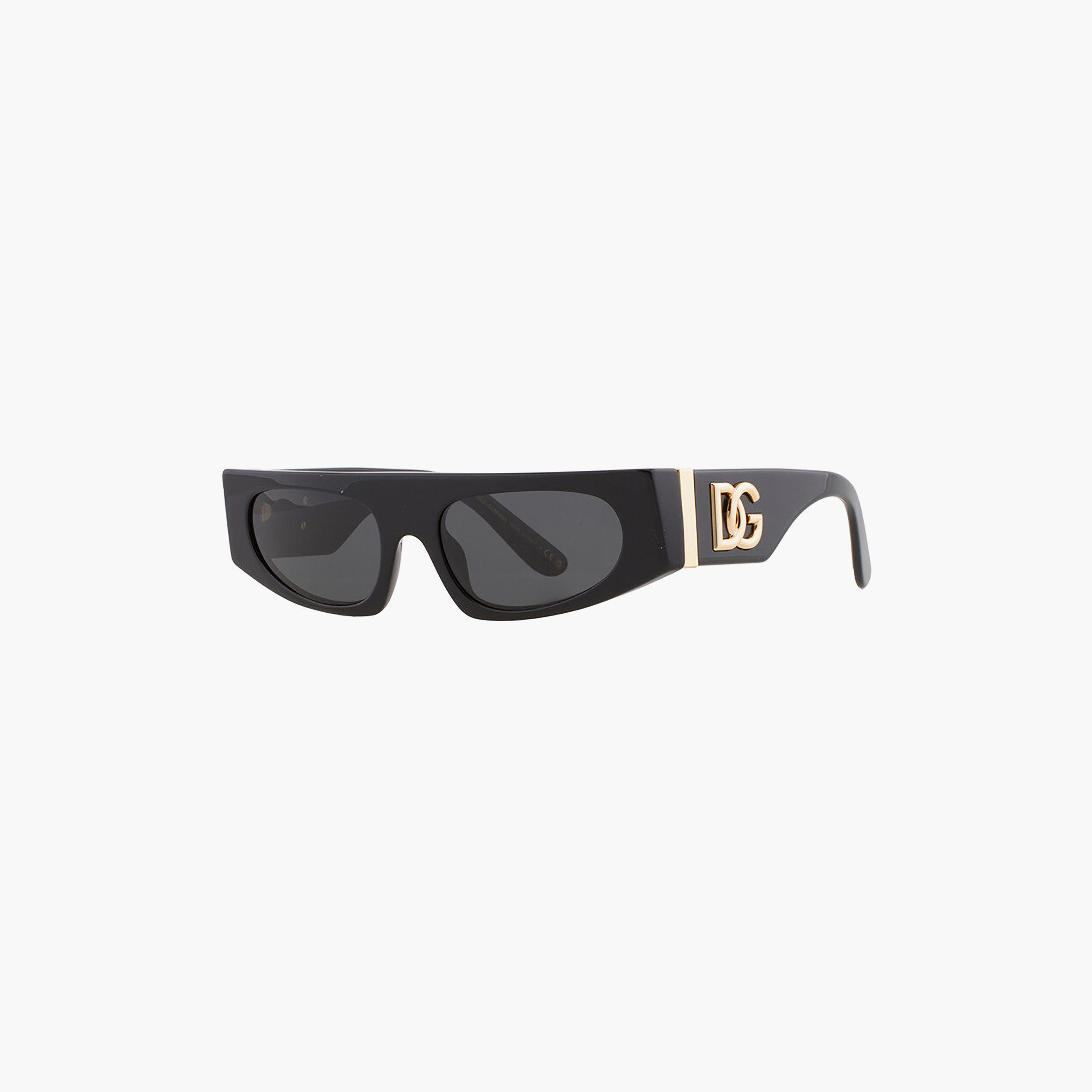 Dolce & Gabbana Unisex Rectangle Grey Sunglasses | 4411-men-sunglasses-image-2