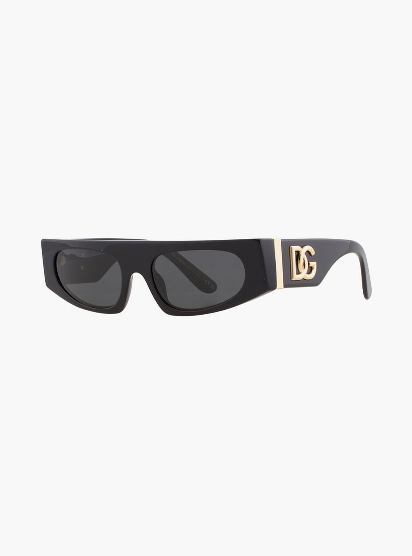 Dolce & Gabbana Unisex Rectangle Grey Sunglasses | 4411-men-sunglasses-image-2