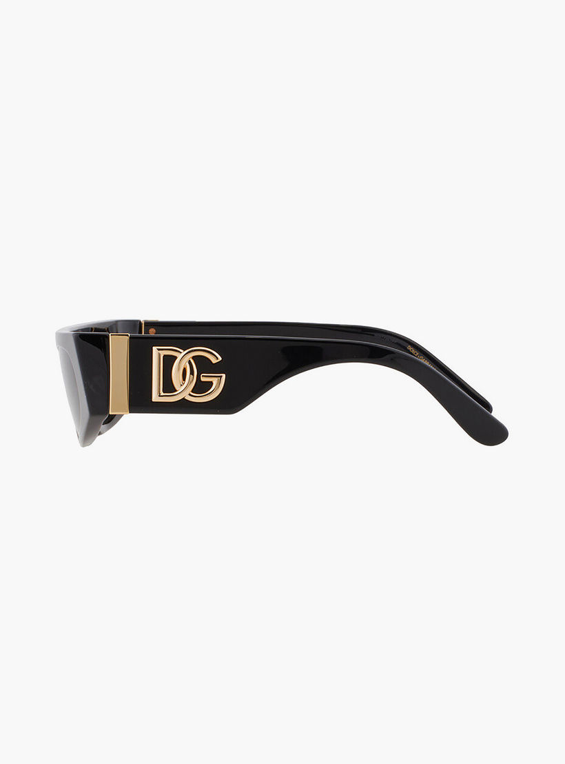 Dolce & Gabbana Unisex Rectangle Grey Sunglasses | 4411-men-sunglasses-image-4