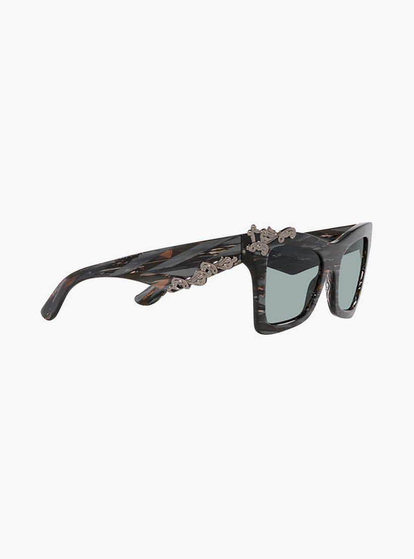 نظارات شمسية رمادية بتصميم عين القطة من دولتشي آند غابانا للنساء | 4434-women-sunglasses-image-3