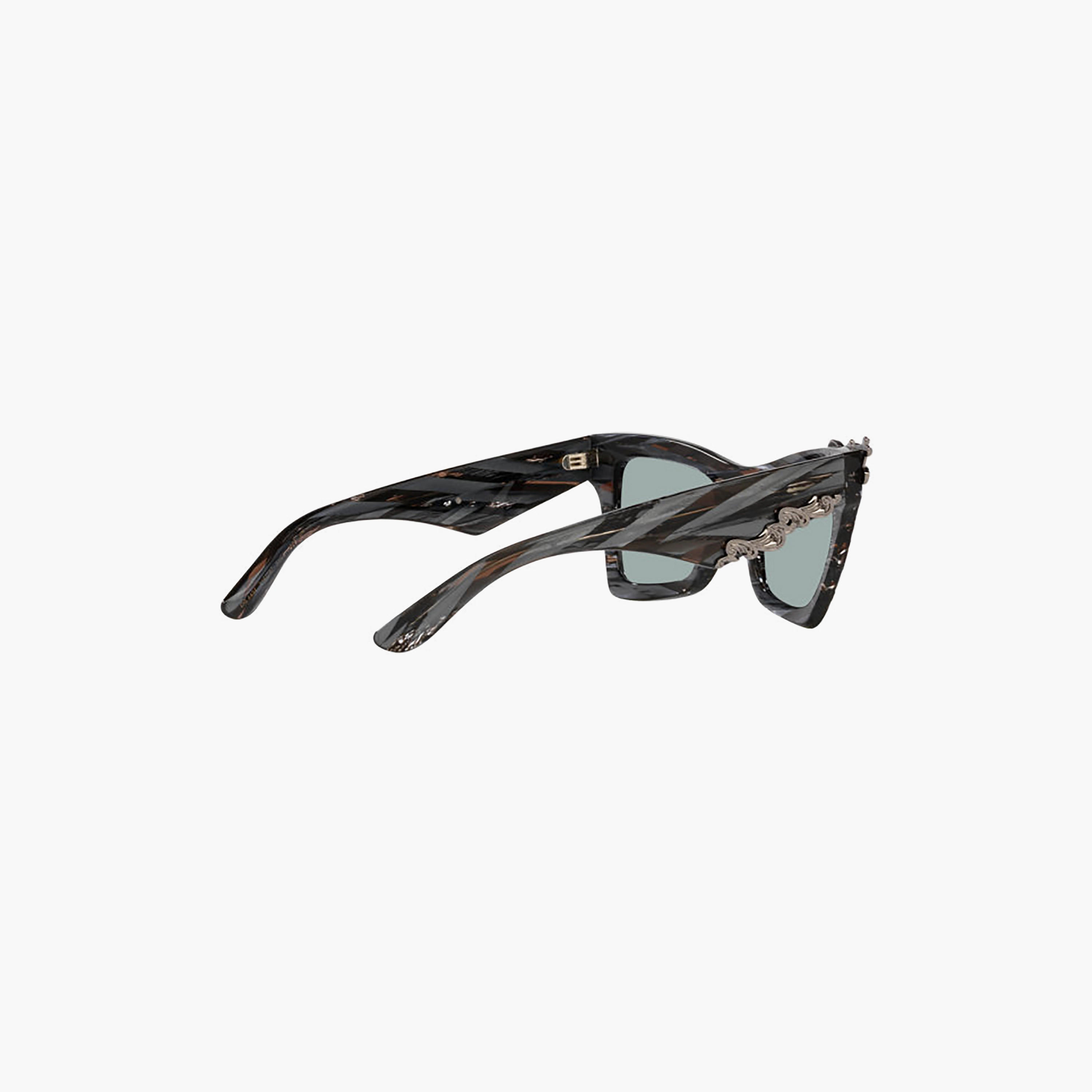 نظارات شمسية رمادية بتصميم عين القطة من دولتشي آند غابانا للنساء | 4434-women-sunglasses-image-5