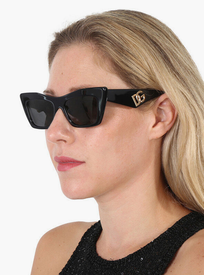 Dolce & Gabbana Women Cat Eye Grey Sunglasses | 4435-women-sunglasses-image-4