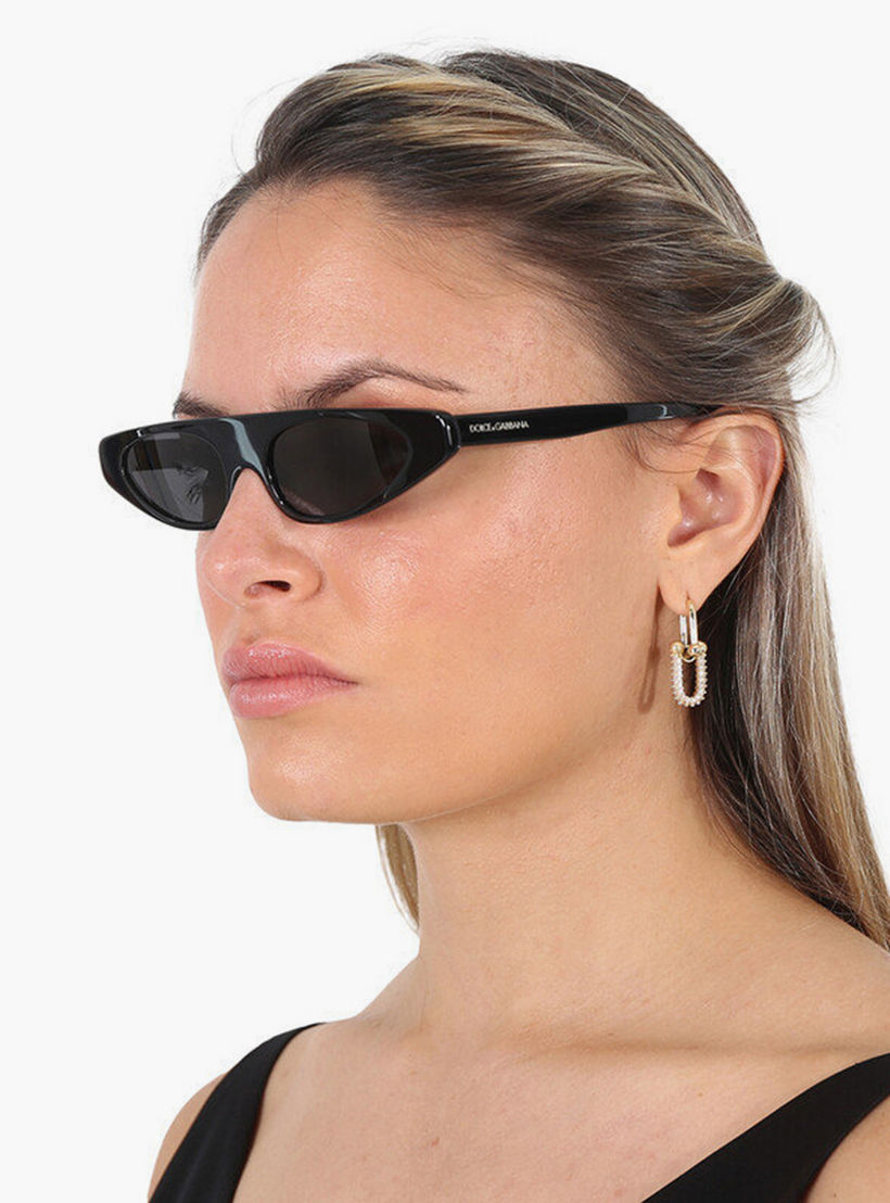 Dolce & Gabbana Women Rectangle Grey Sunglasses | 4442-women-sunglasses-image-5