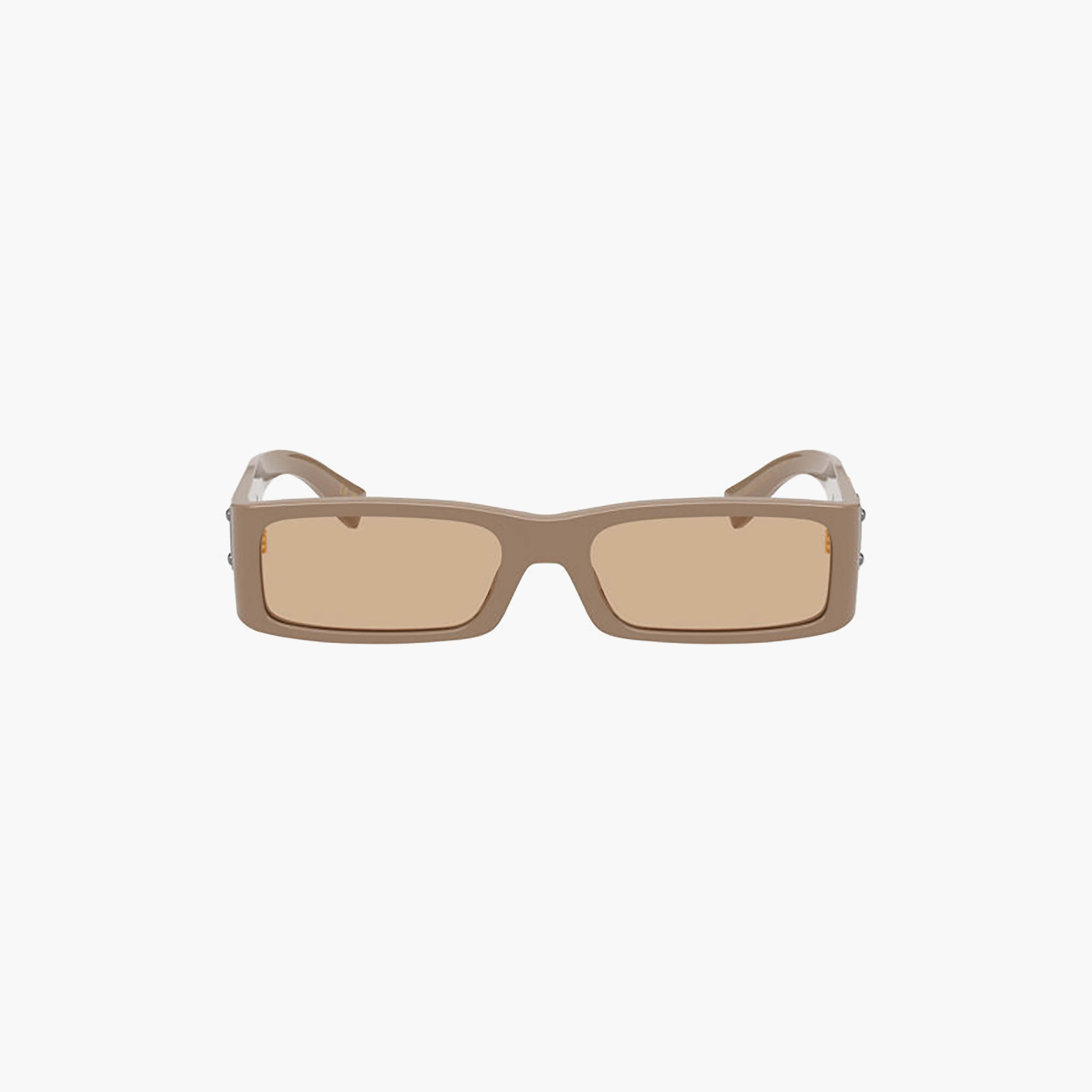 Dolce & Gabbana Men Rectangle Brown Sunglasses | 4444-men-sunglasses-image-1