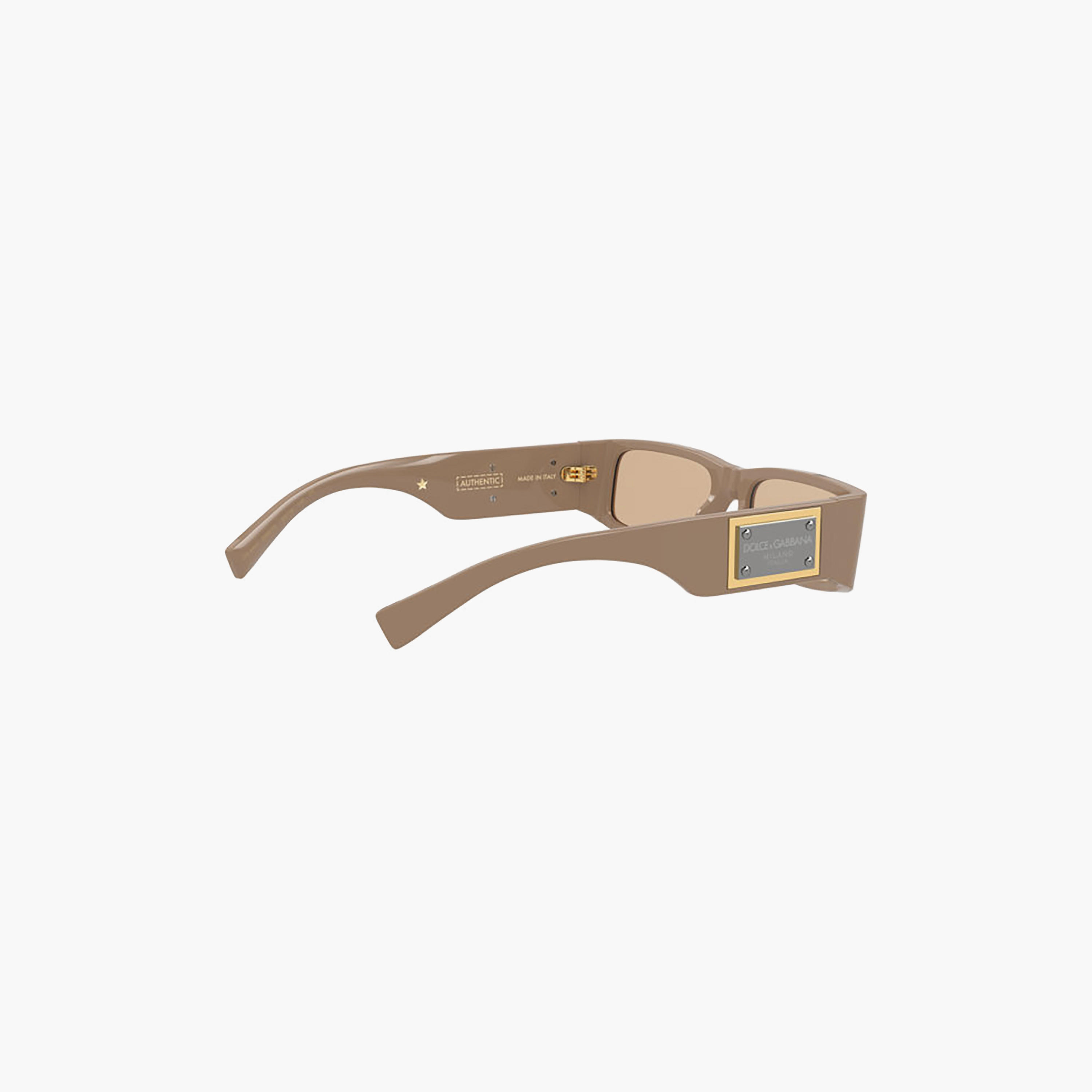 نظارات شمسية مستطيلة بنية اللون للرجال من دولتشي آند غابانا | 4444-men-sunglasses-image-4