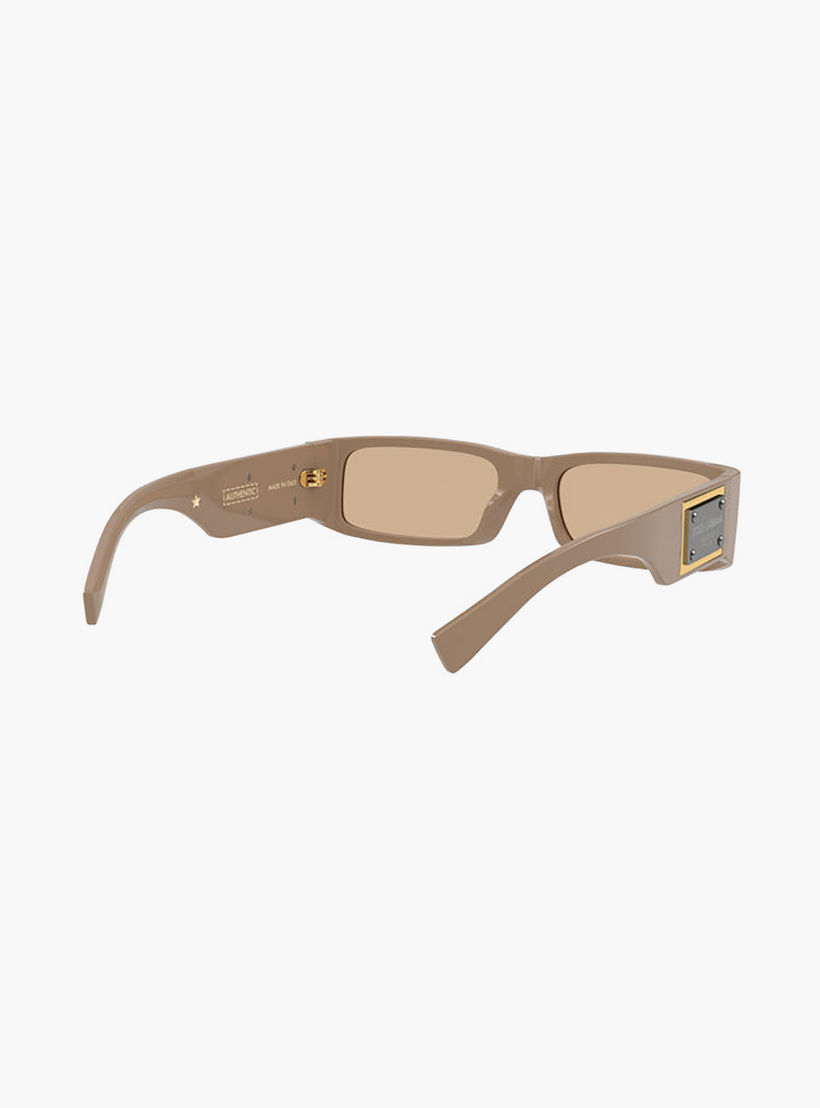 نظارات شمسية مستطيلة بنية اللون للرجال من دولتشي آند غابانا | 4444-men-sunglasses-image-5