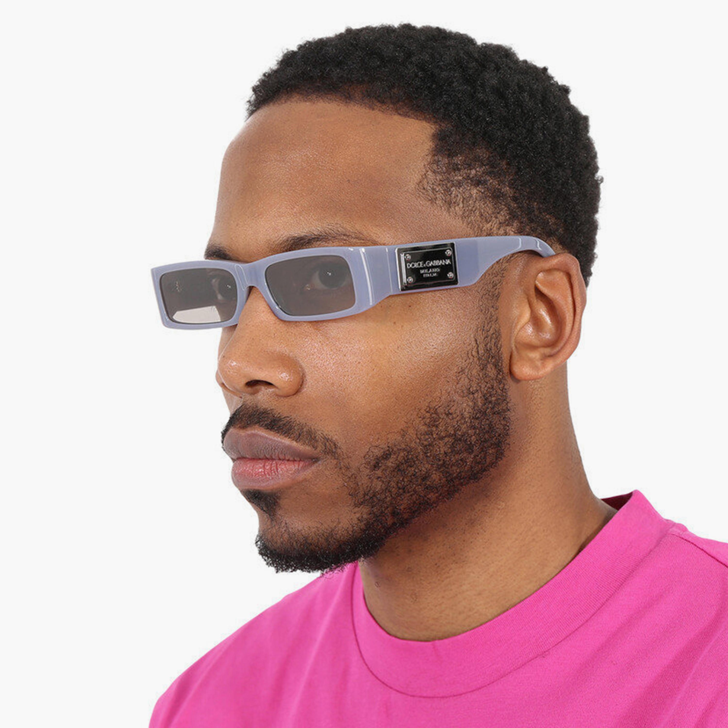 نظارات شمسية رجالية مستطيلة رمادية من دولتشي آند غابانا | 4444-men-sunglasses-image-5