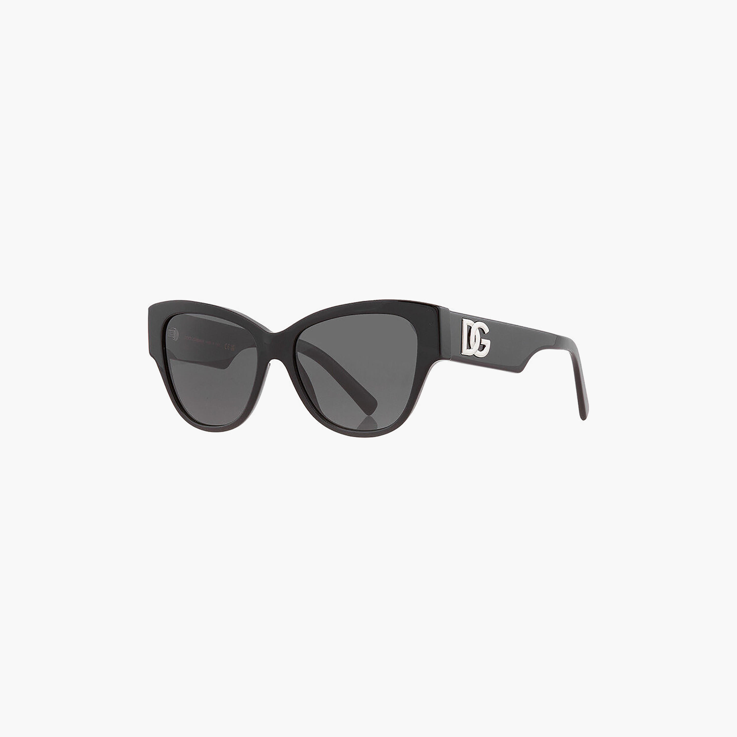 نظارات شمسية رمادية بتصميم عين القطة من دولتشي آند غابانا للنساء | 4449-women-sunglasses-image-2