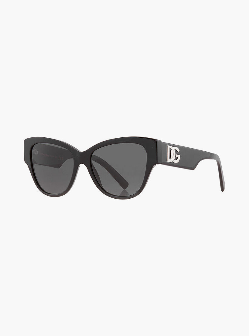 نظارات شمسية رمادية بتصميم عين القطة من دولتشي آند غابانا للنساء | 4449-women-sunglasses-image-2