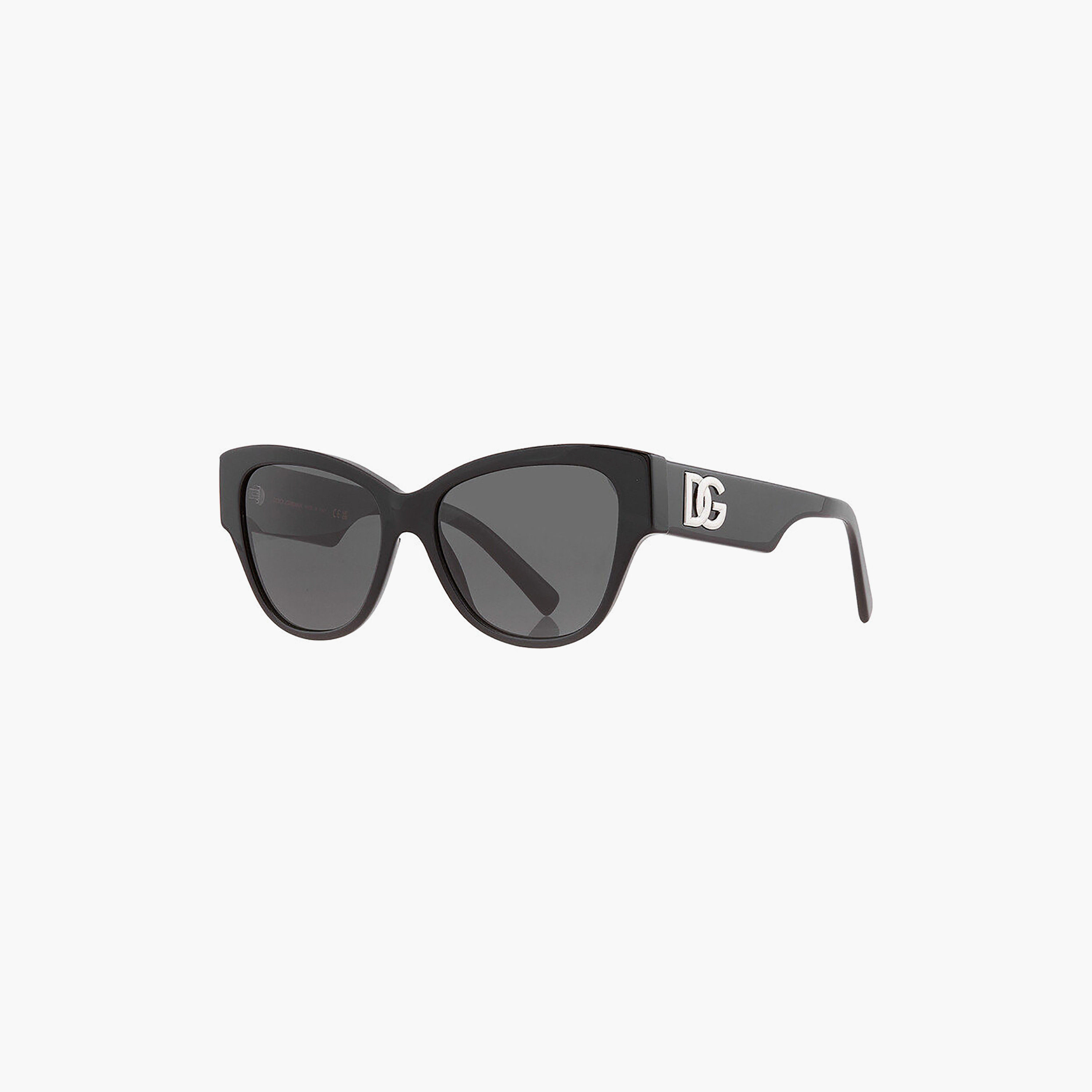 نظارات شمسية رمادية بتصميم عين القطة من دولتشي آند غابانا للنساء | 4449-women-sunglasses-image-2