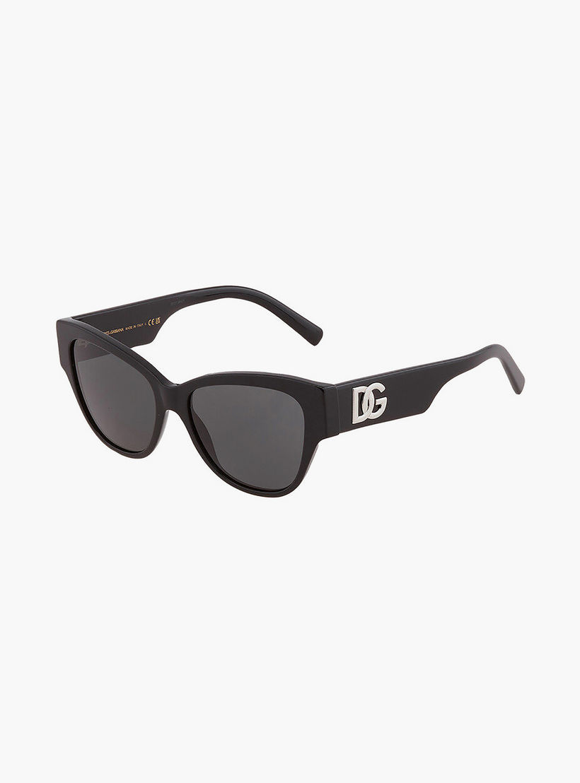 نظارات شمسية رمادية بتصميم عين القطة من دولتشي آند غابانا للنساء | 4449-women-sunglasses-image-3