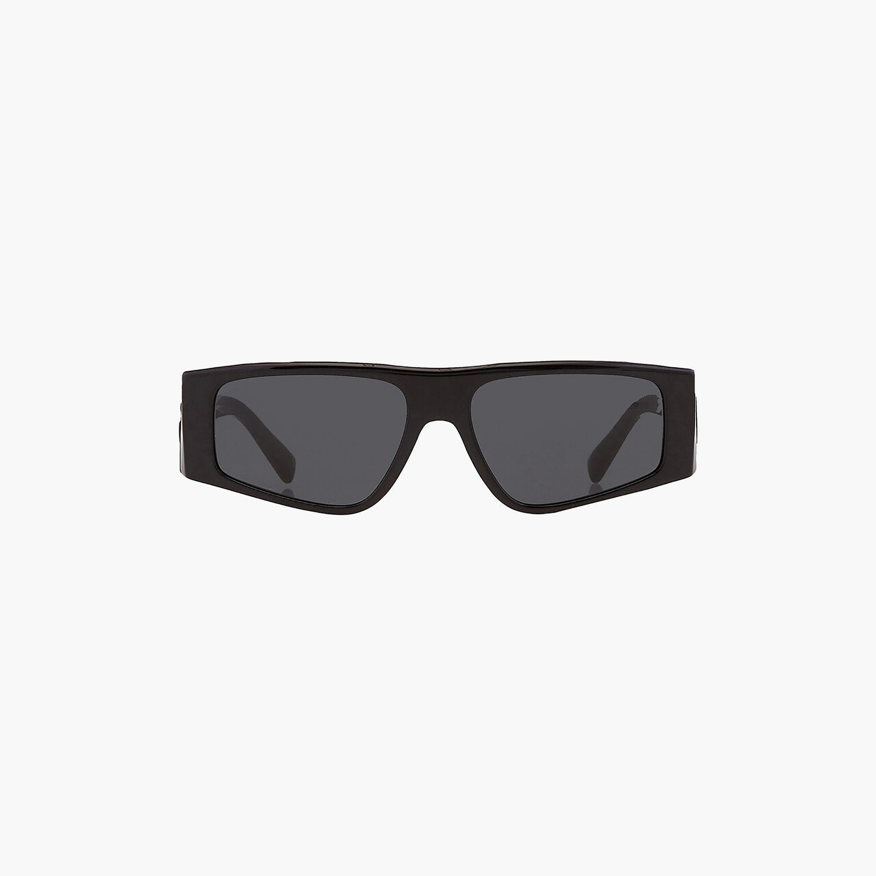Dolce & Gabbana Unisex Rectangle Grey Sunglasses | 4453-men-sunglasses-image-1