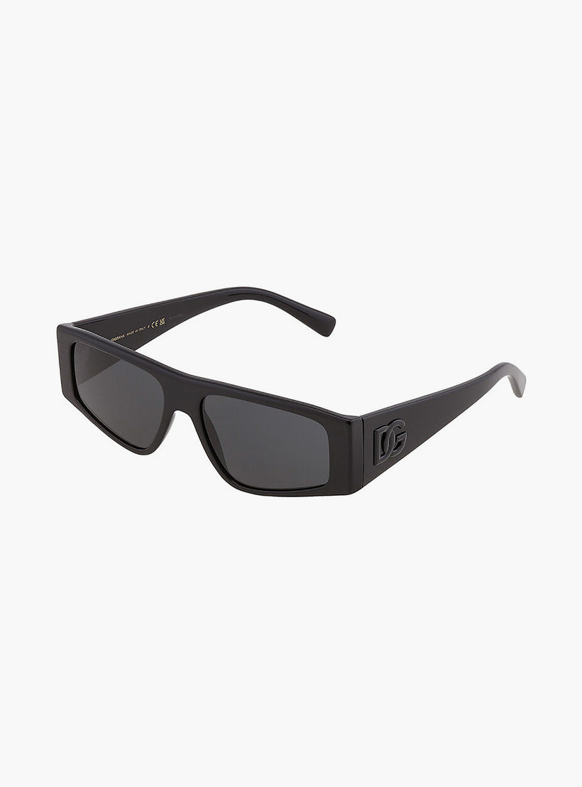 Dolce & Gabbana Unisex Rectangle Grey Sunglasses | 4453-men-sunglasses-image-3
