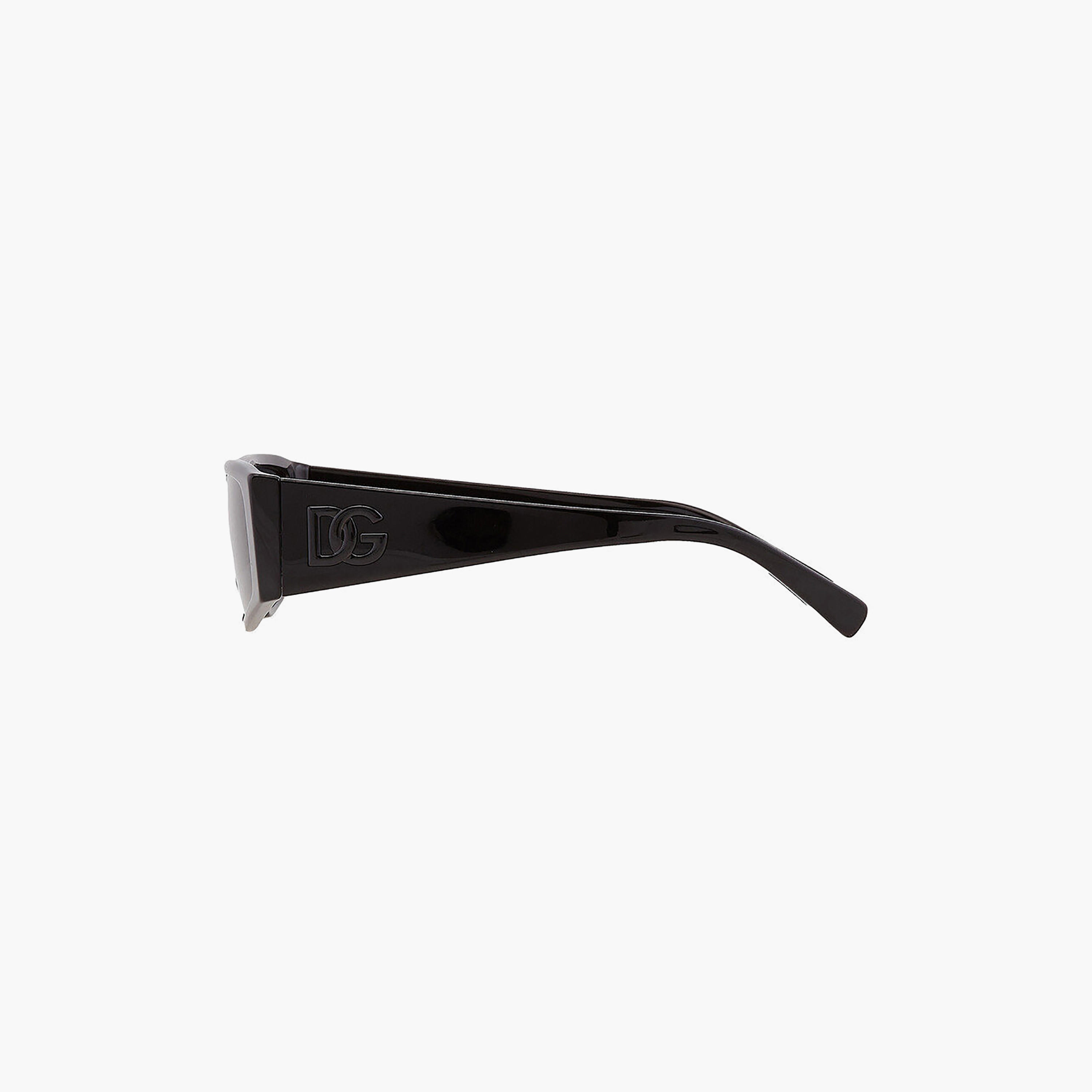 Dolce & Gabbana Unisex Rectangle Grey Sunglasses | 4453-men-sunglasses-image-4