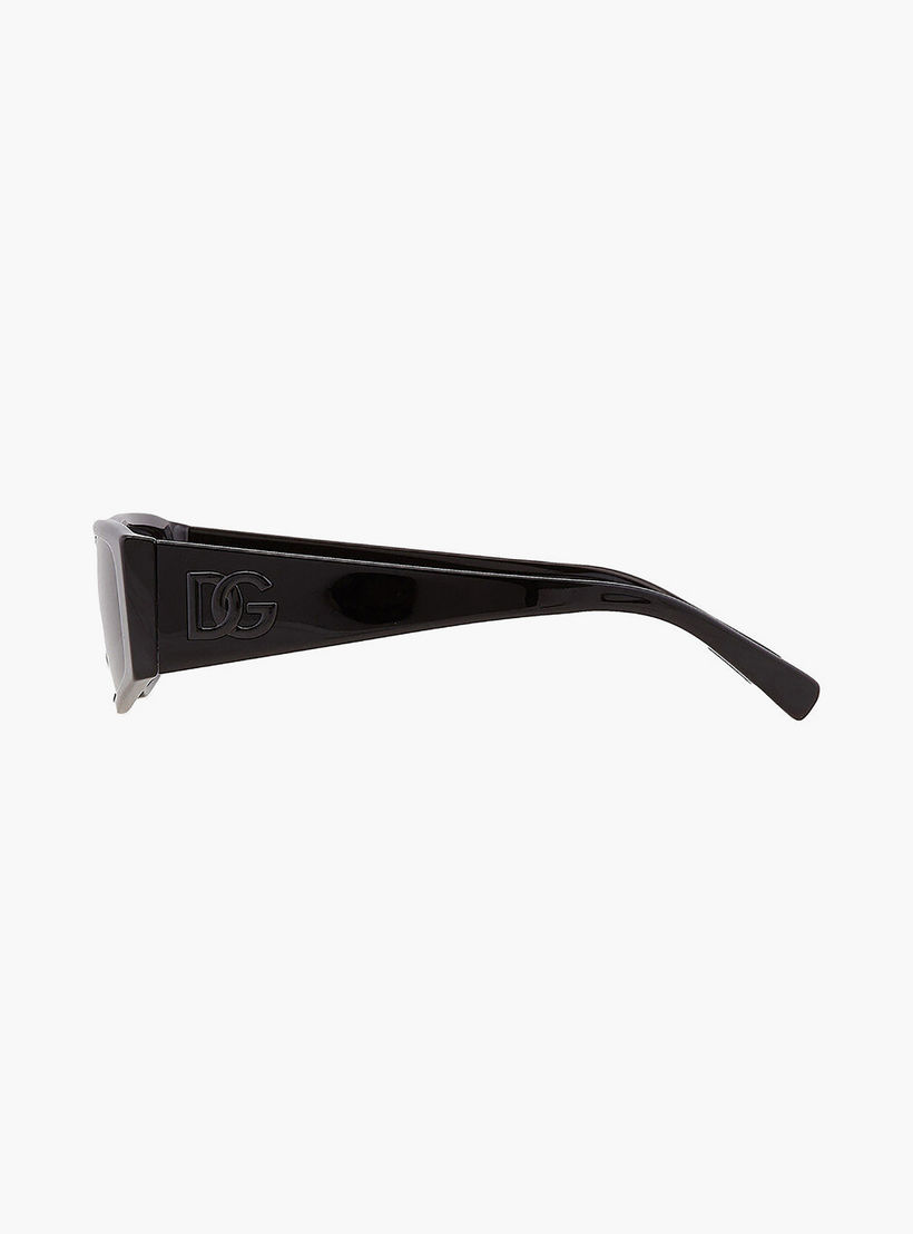Dolce & Gabbana Unisex Rectangle Grey Sunglasses | 4453-men-sunglasses-image-4