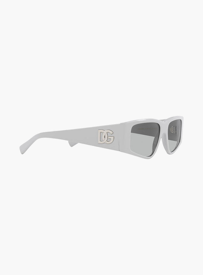 Dolce & Gabbana Men Rectangle Grey Sunglasses | 4453-men-sunglasses-image-3