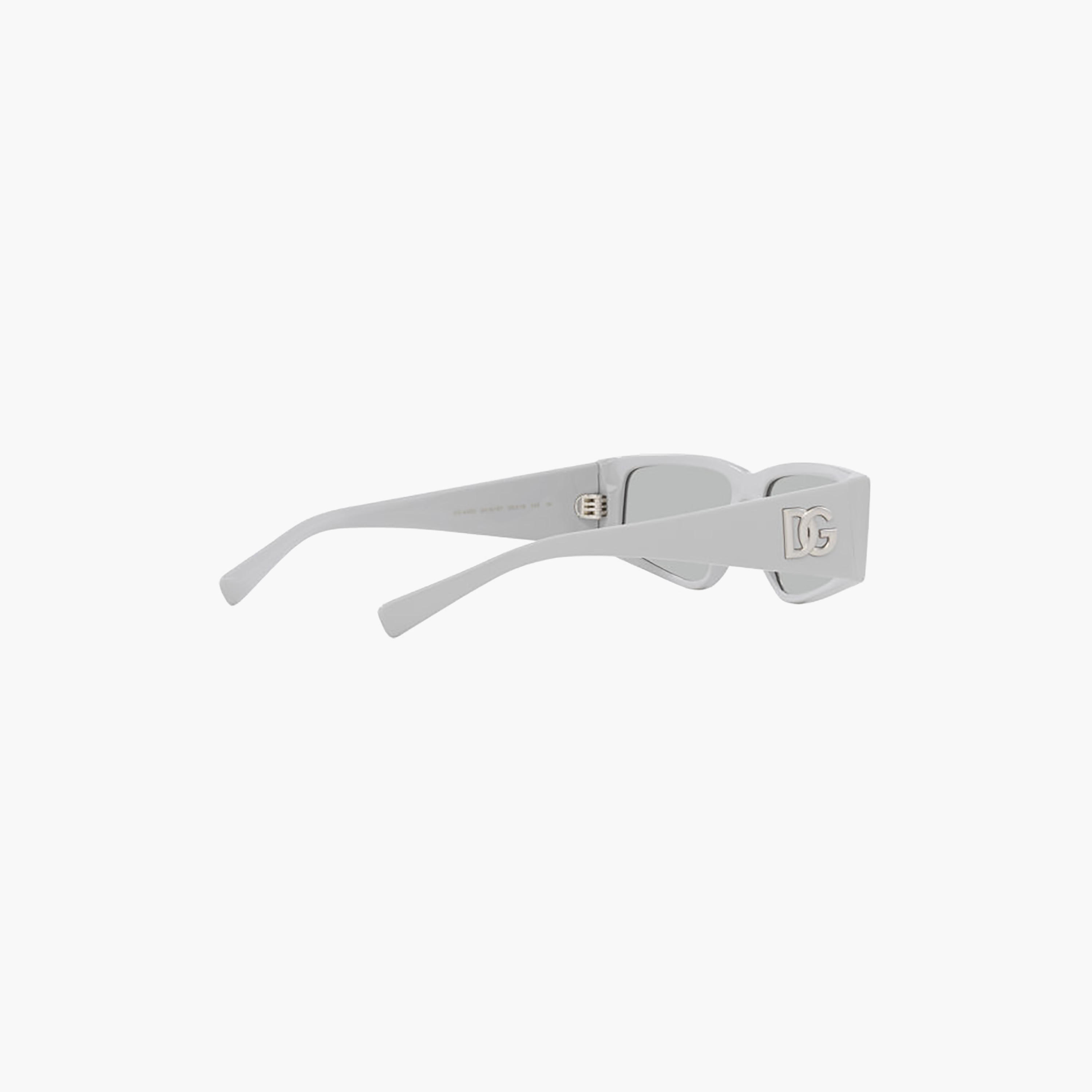 Dolce & Gabbana Men Rectangle Grey Sunglasses | 4453-men-sunglasses-image-6