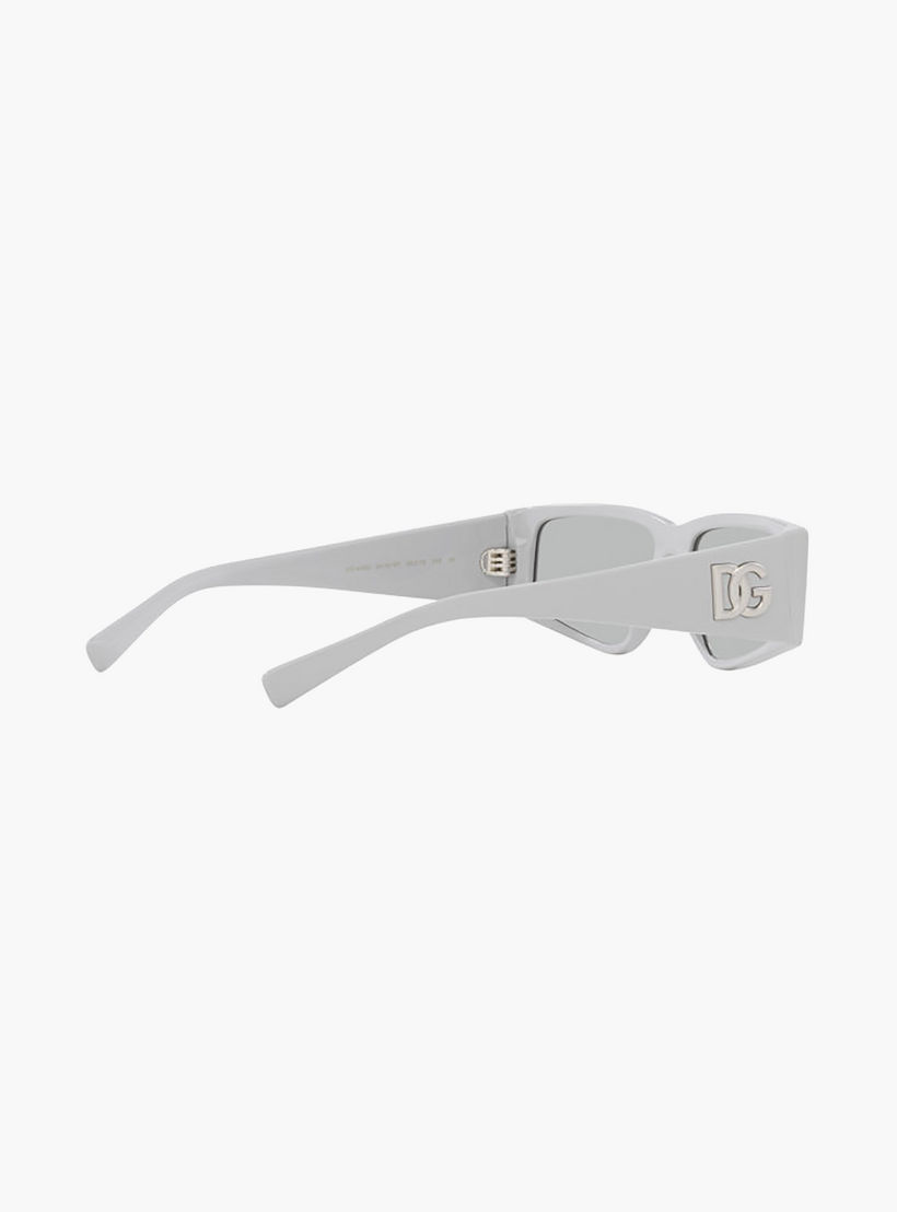 Dolce & Gabbana Men Rectangle Grey Sunglasses | 4453-men-sunglasses-image-6