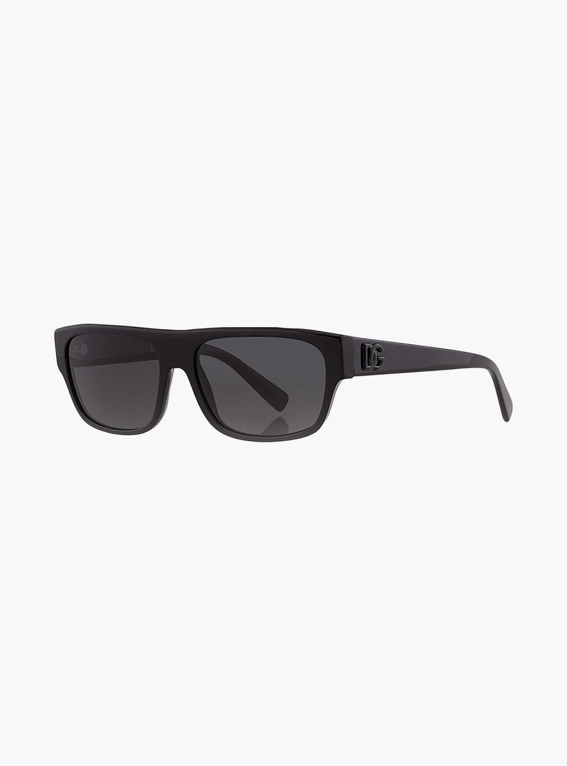 Dolce & Gabbana Men Rectangle Grey Sunglasses | 4455-men-sunglasses-image-4
