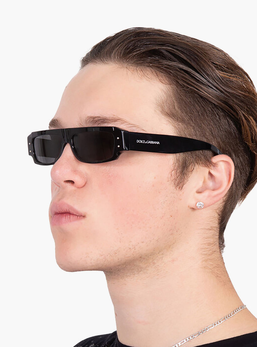 نظارات شمسية رجالية مستطيلة رمادية من دولتشي آند غابانا | 4458-men-sunglasses-image-5