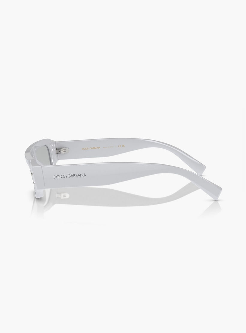 Dolce & Gabbana Men Rectangle Grey Sunglasses | 4458-men-sunglasses-image-2