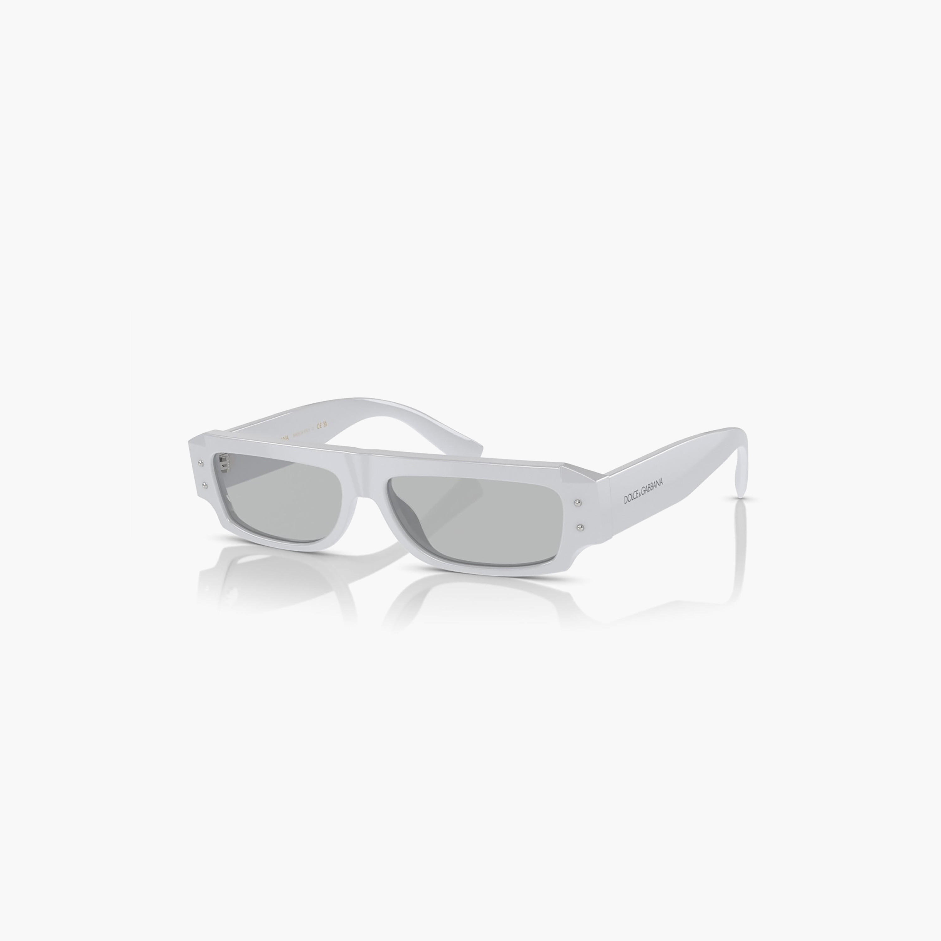 Dolce & Gabbana Men Rectangle Grey Sunglasses | 4458-men-sunglasses-image-3