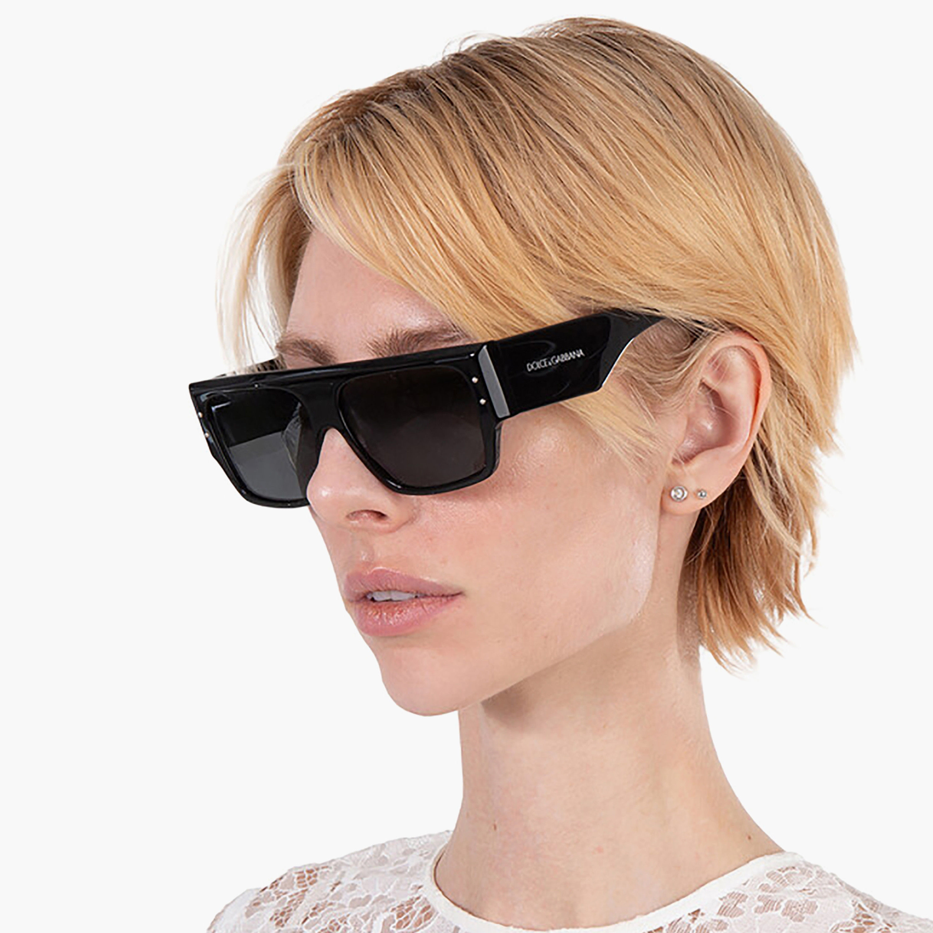 نظارات شمسية رمادية من دولتشي آند غابانا للنساء | 4459-women-sunglasses-image-5