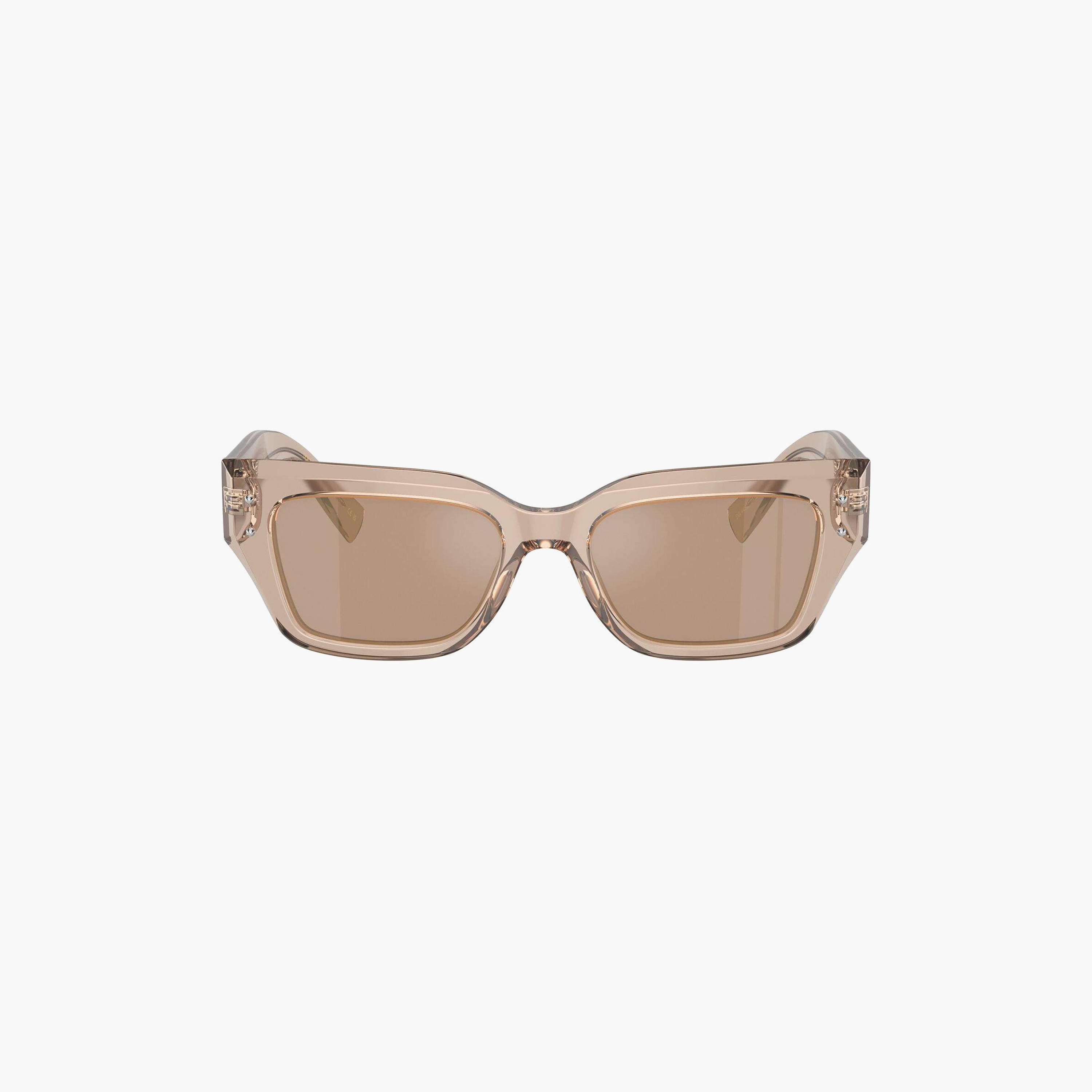 نظارات شمسية نسائية مستطيلة بنية اللون من دولتشي آند غابانا | 4462-women-sunglasses-image-1