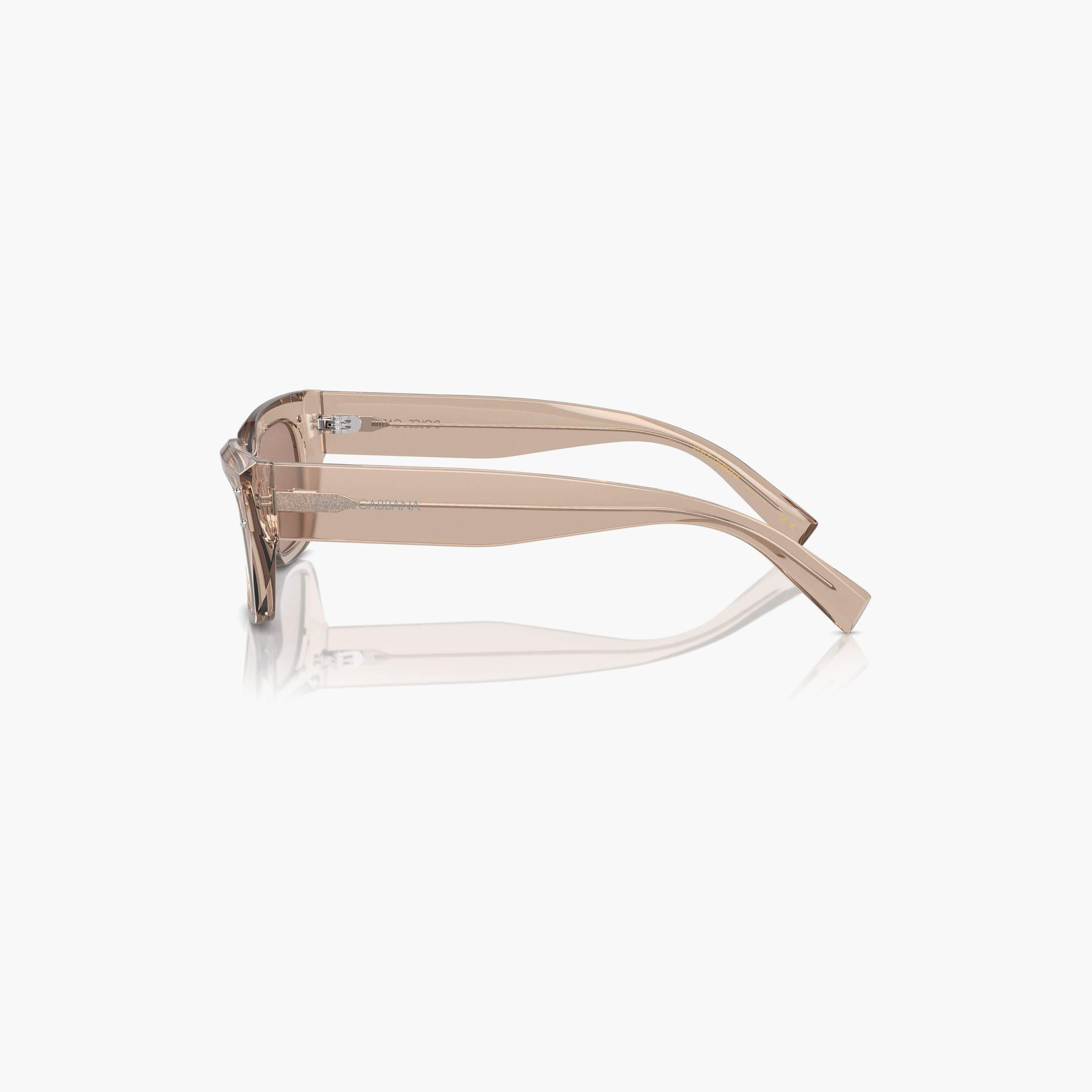 نظارات شمسية نسائية مستطيلة بنية اللون من دولتشي آند غابانا | 4462-women-sunglasses-image-2