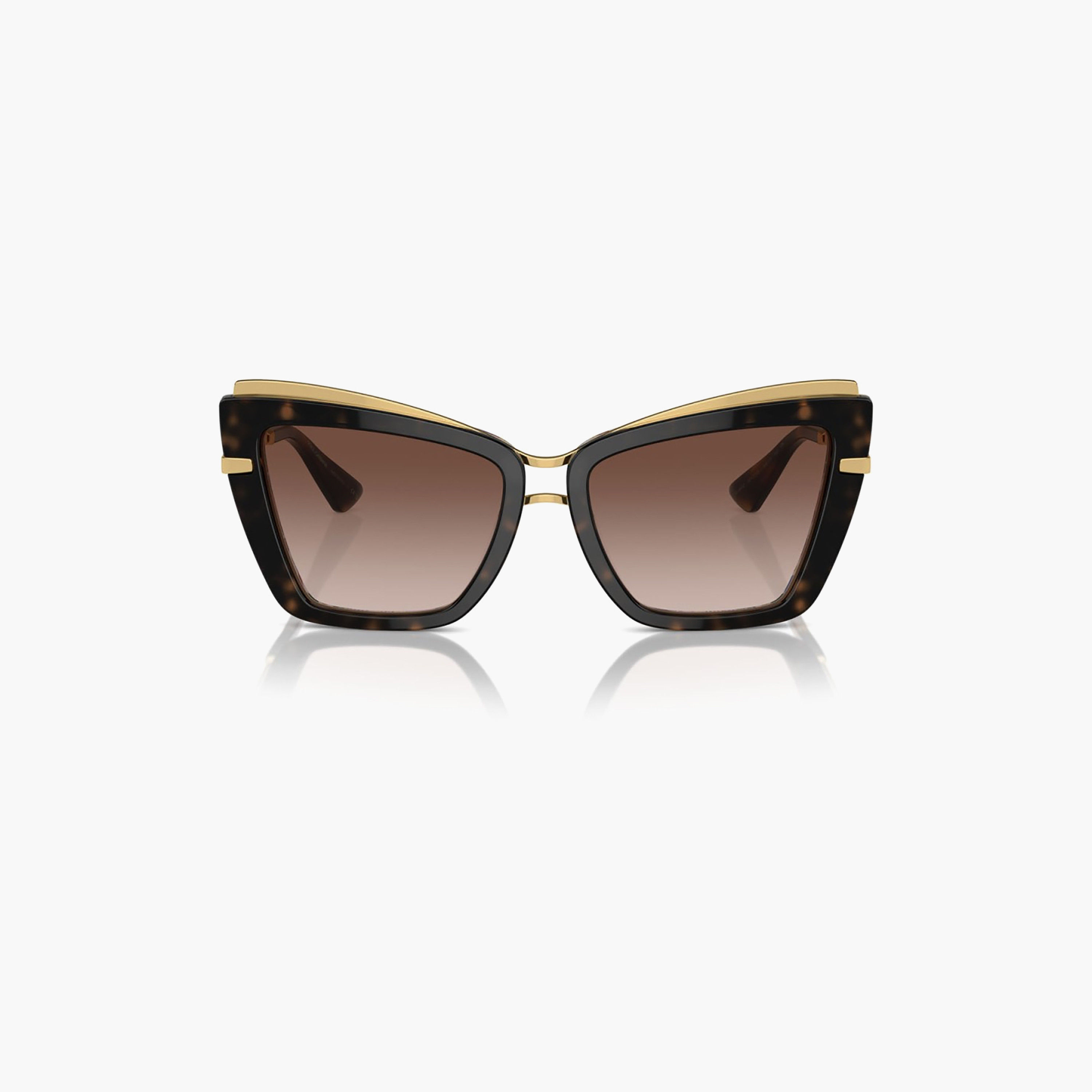 نظارات شمسية بنية اللون بتصميم عين القطة من دولتشي آند غابانا للنساء | 4472-women-sunglasses-image-1