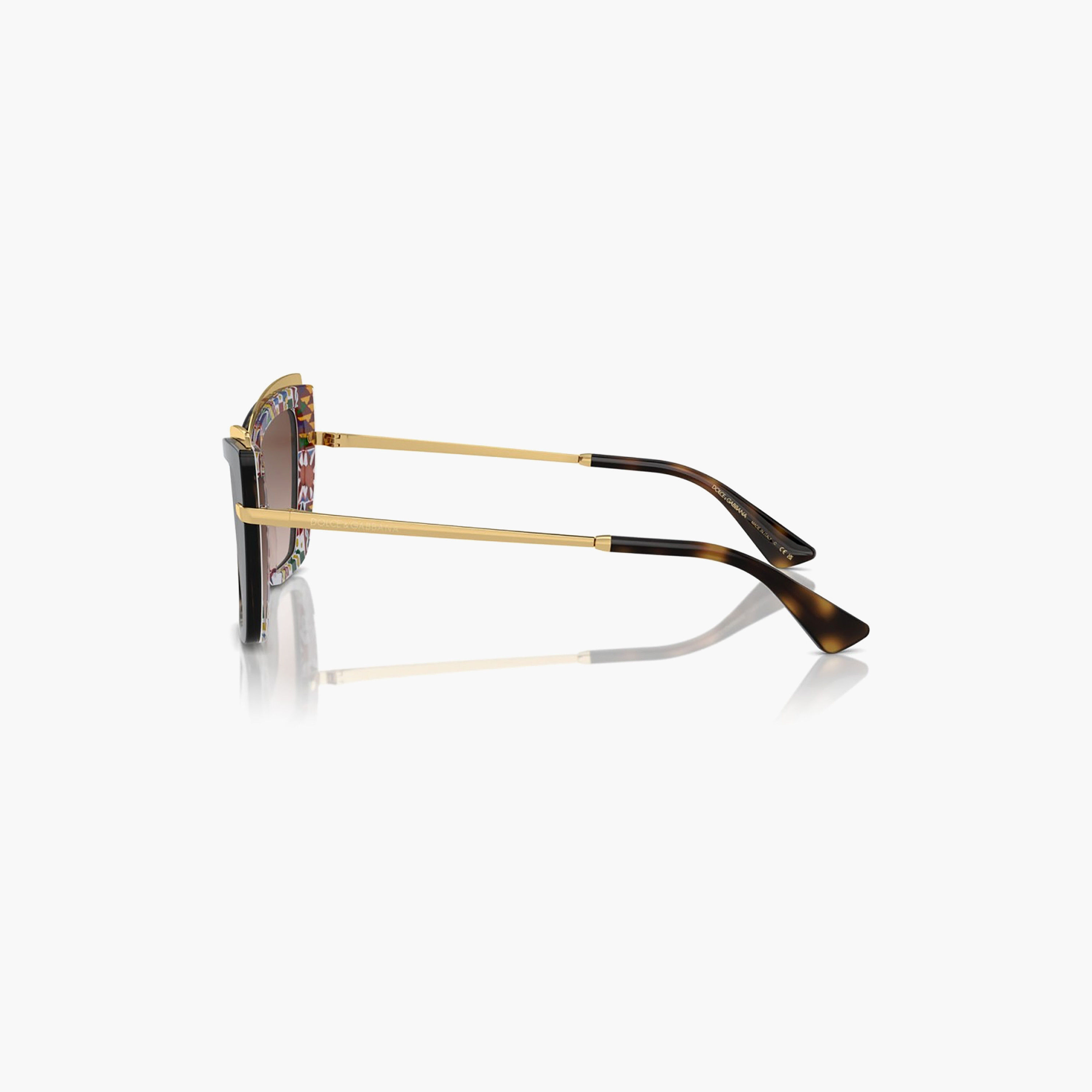 نظارات شمسية بنية اللون بتصميم عين القطة من دولتشي آند غابانا للنساء | 4472-women-sunglasses-image-2