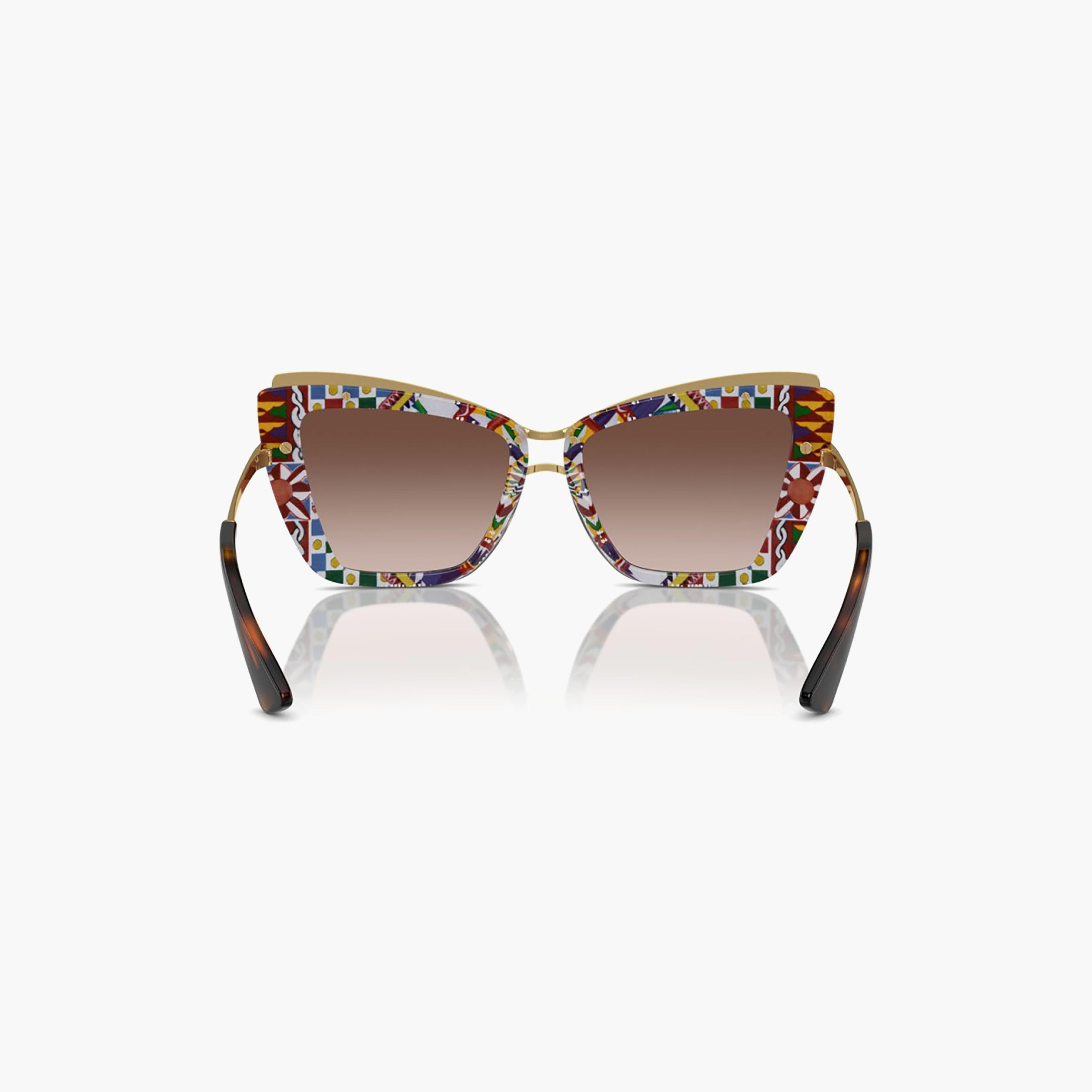 نظارات شمسية بنية اللون بتصميم عين القطة من دولتشي آند غابانا للنساء | 4472-women-sunglasses-image-5