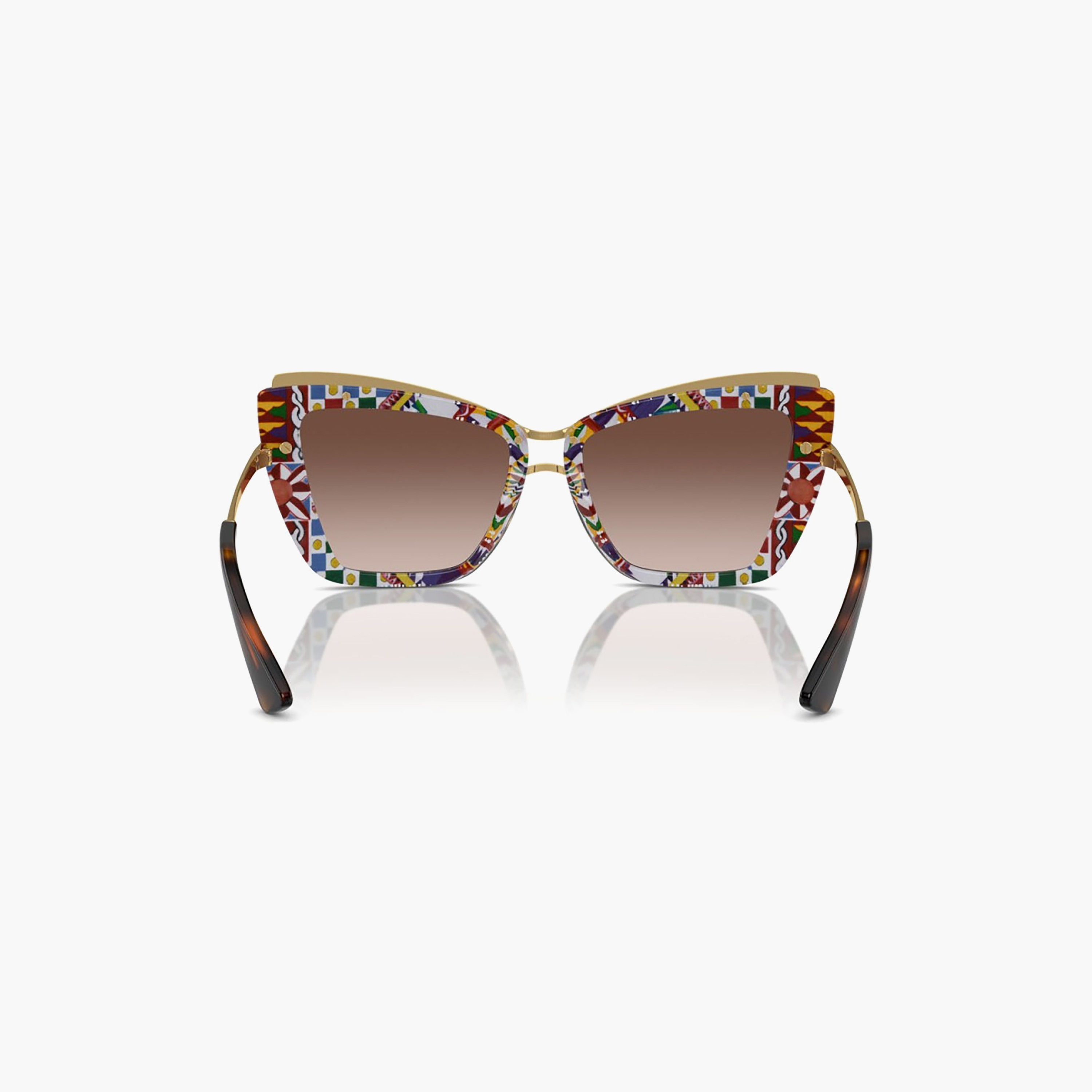 نظارات شمسية بنية اللون بتصميم عين القطة من دولتشي آند غابانا للنساء | 4472-women-sunglasses-image-5