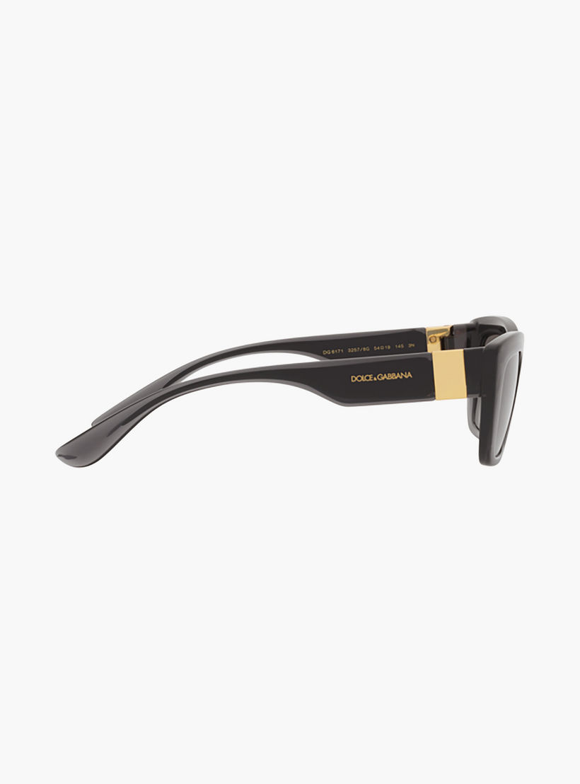 Dolce & Gabbana Women Cat Eye Grey Sunglasses | 6171-women-sunglasses-image-2
