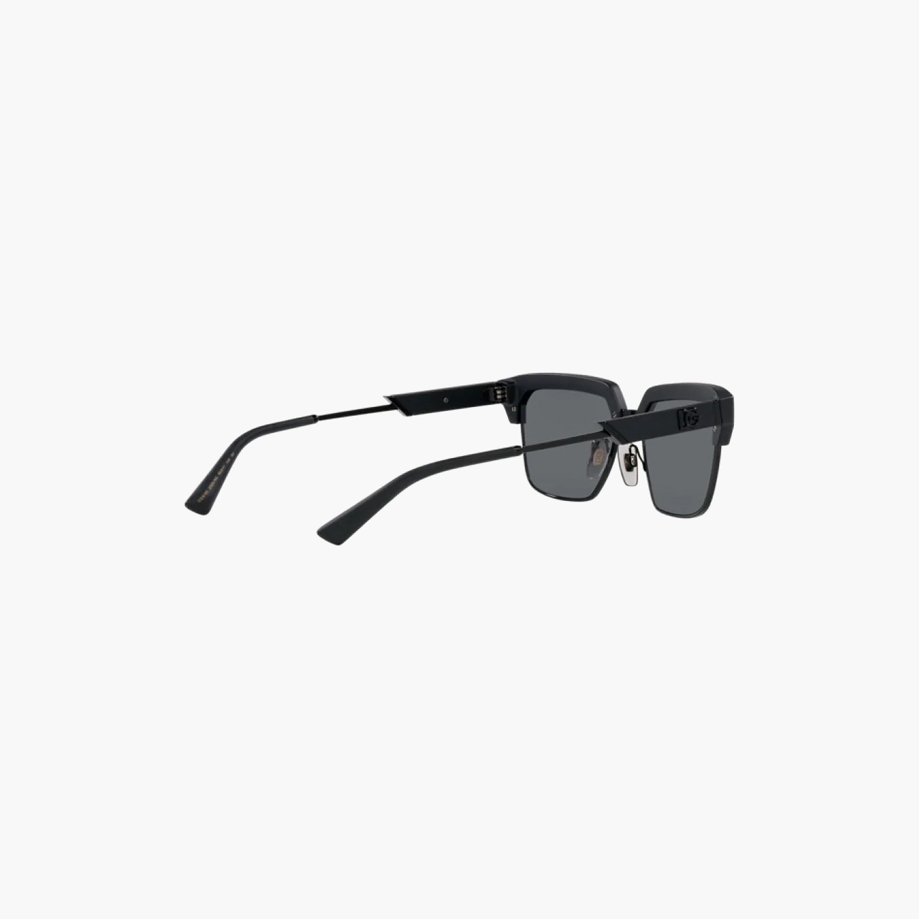 Dolce & Gabbana Men Clubmaster Grey Sunglasses | 6185-men-sunglasses-image-4