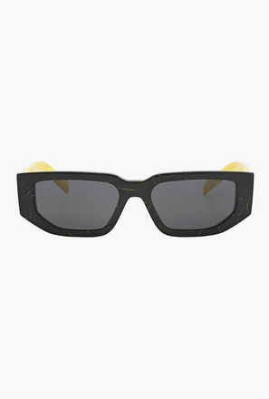 Prada Men Rectangle Grey Sunglasses | 09ZS-men-sunglasses-image-1