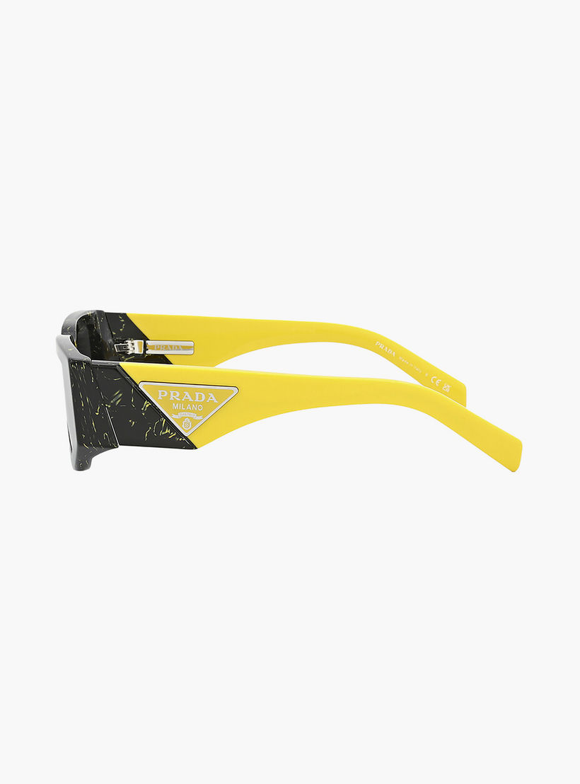 Prada Men Rectangle Grey Sunglasses | 09ZS-men-sunglasses-image-2