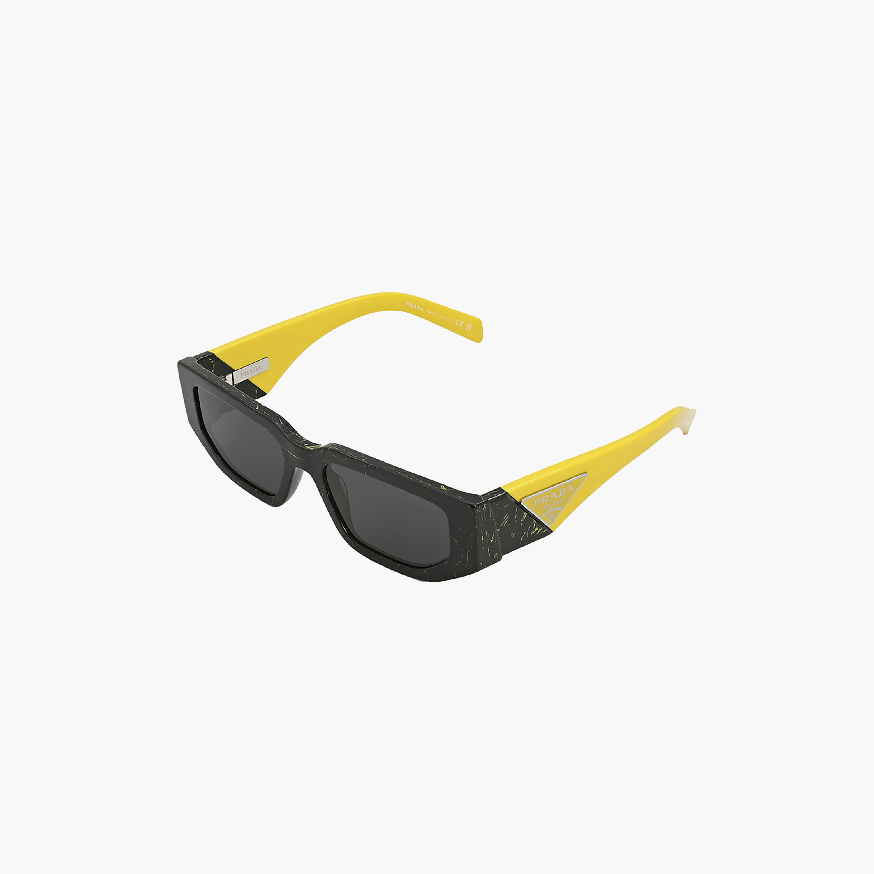 Prada Men Rectangle Grey Sunglasses | 09ZS-men-sunglasses-image-4