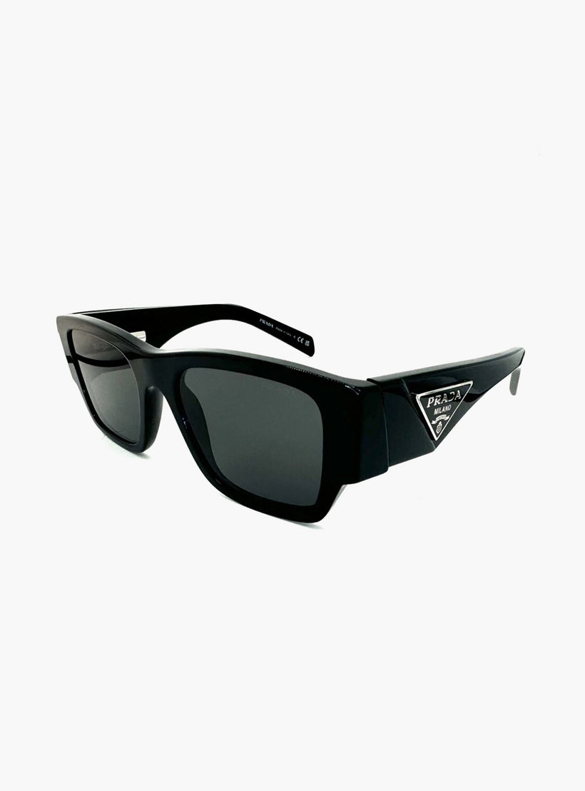 Prada Men Rectangle Grey Sunglasses | 10ZS-men-sunglasses-image-2