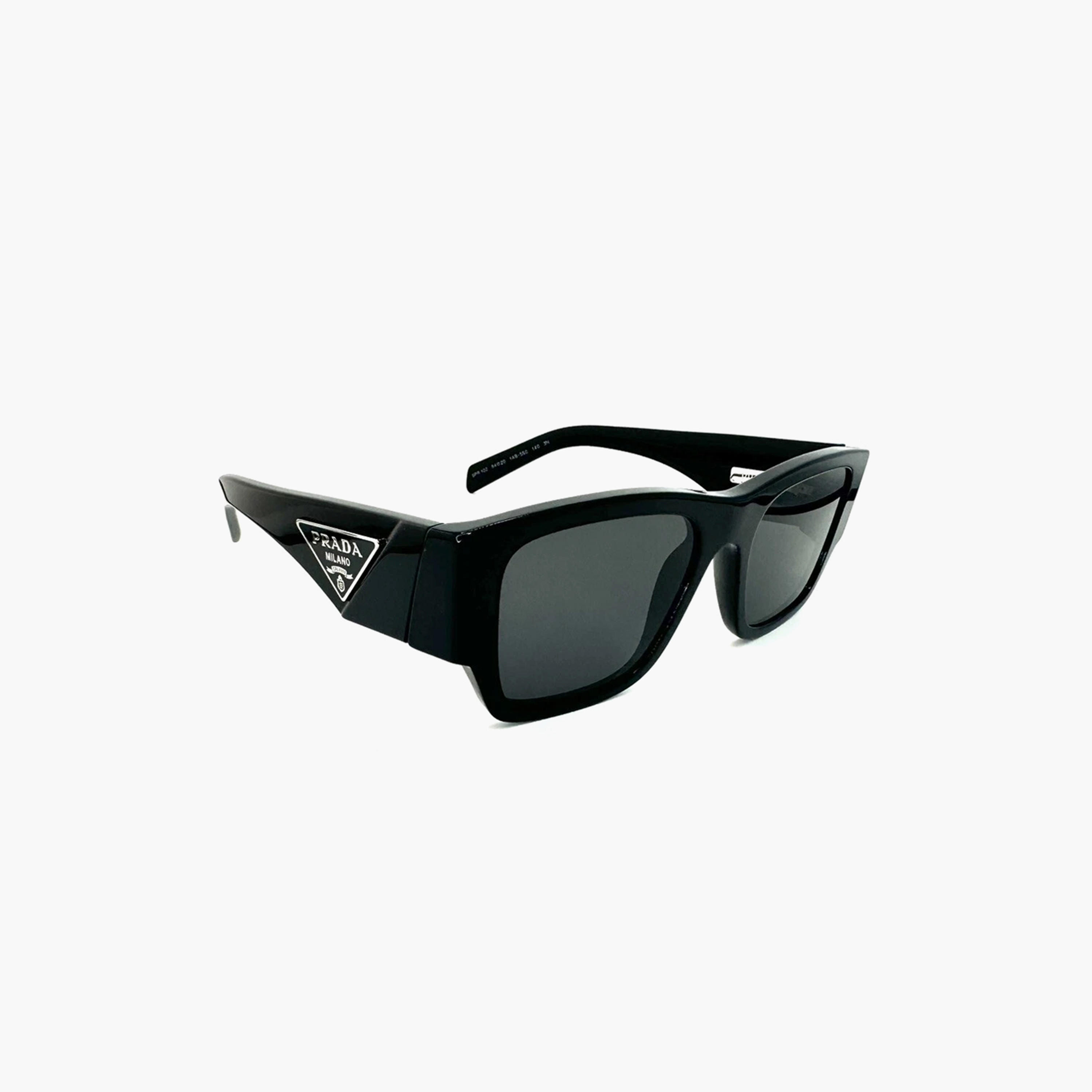 Prada Men Rectangle Grey Sunglasses | 10ZS-men-sunglasses-image-3