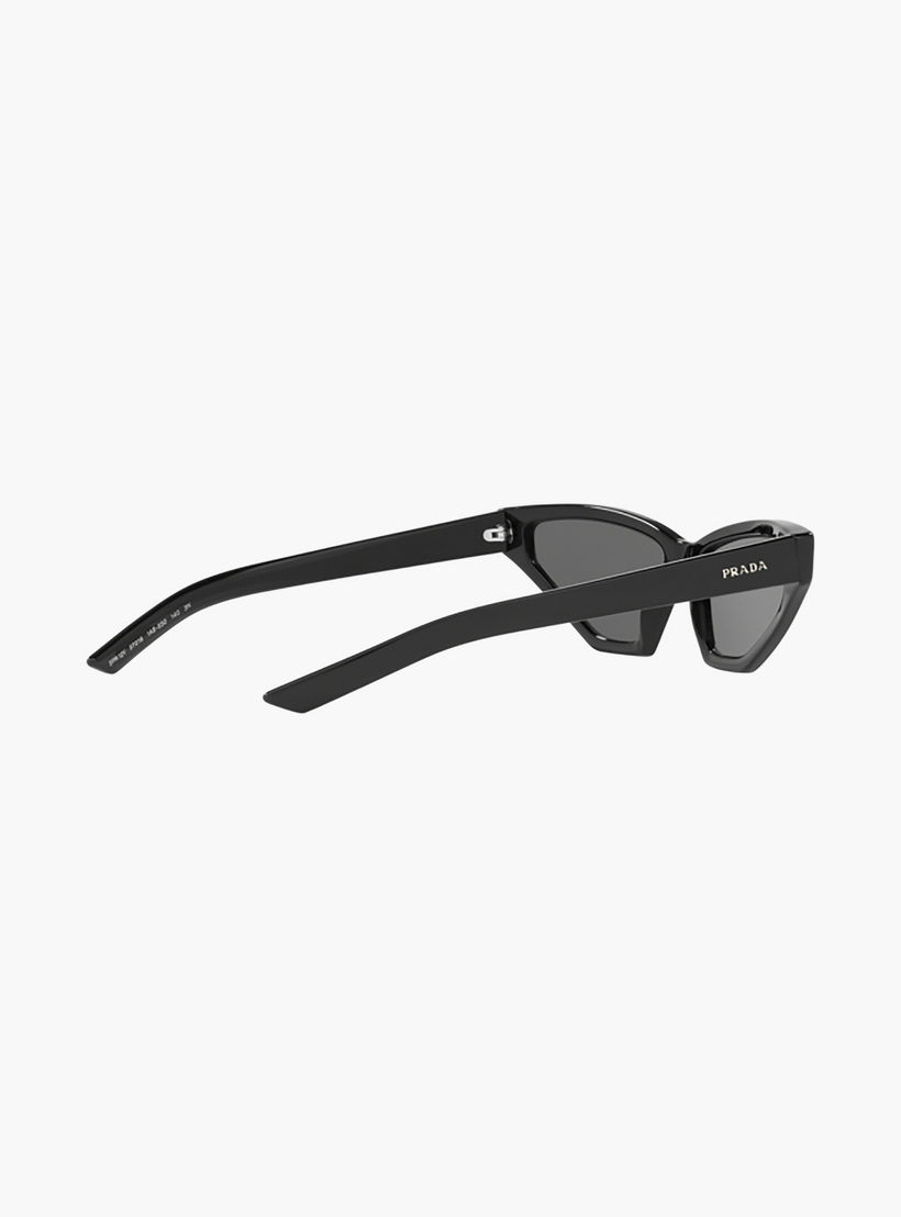 نظارات شمسية رمادية بتصميم عين القطة من برادا للرجال | 12VS-men-sunglasses-image-4