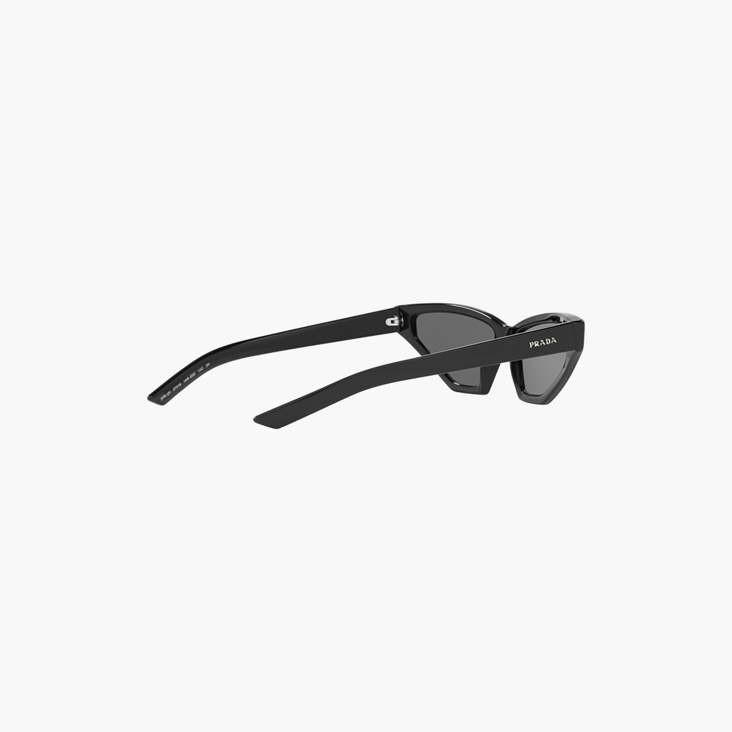 نظارات شمسية رمادية بتصميم عين القطة من برادا للرجال | 12VS-men-sunglasses-image-4