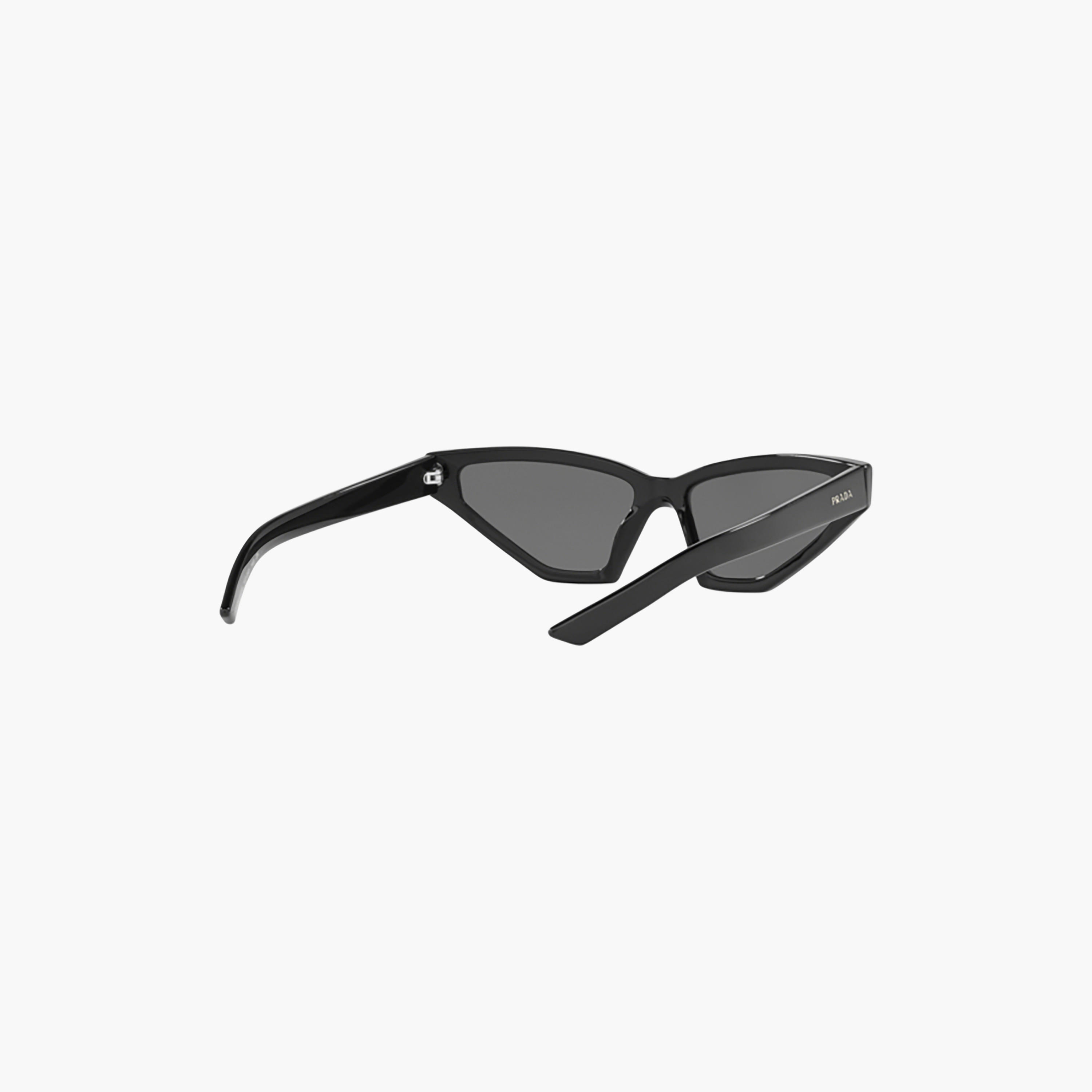 نظارات شمسية رمادية بتصميم عين القطة من برادا للرجال | 12VS-men-sunglasses-image-5