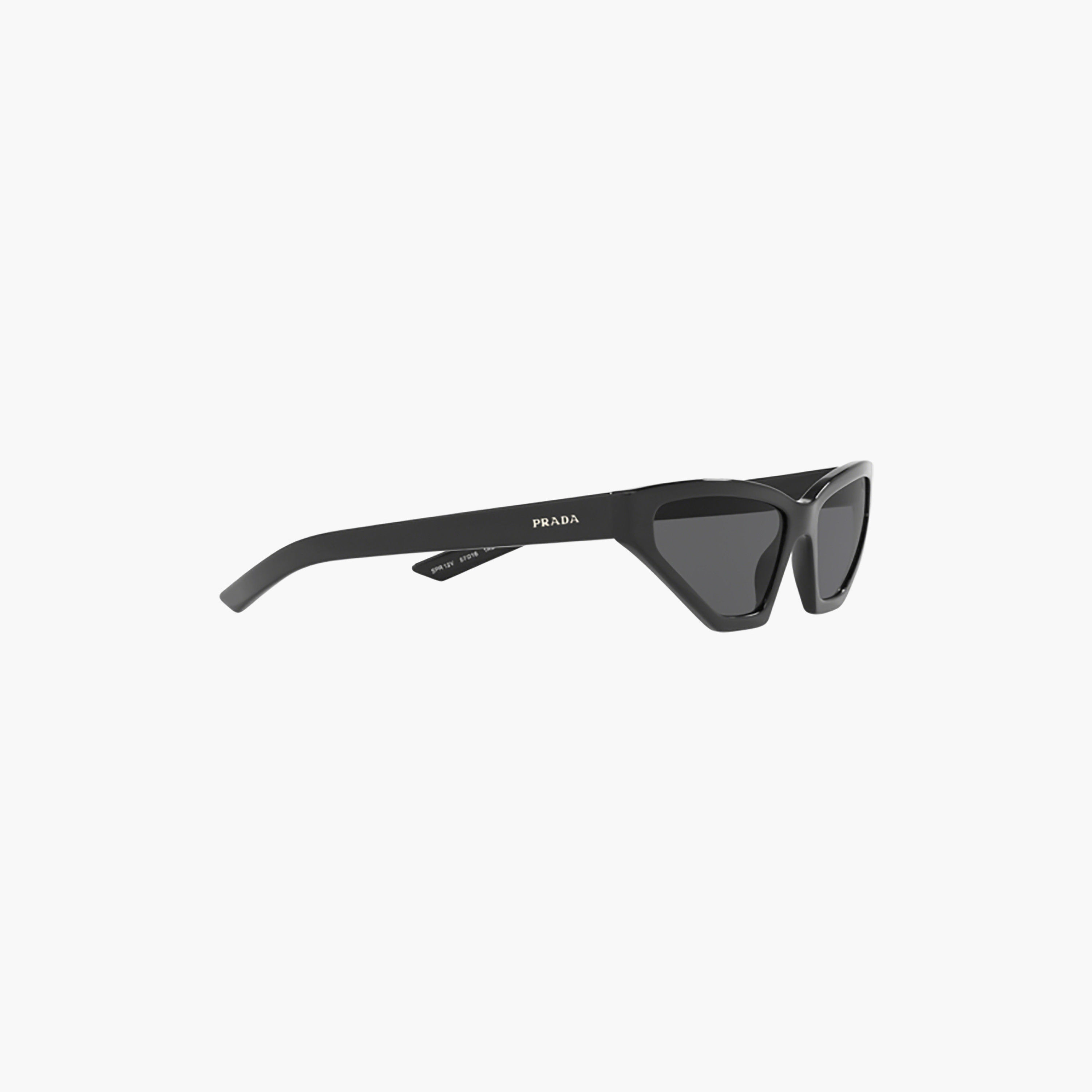 نظارات شمسية رمادية بتصميم عين القطة من برادا للرجال | 12VS-men-sunglasses-image-6