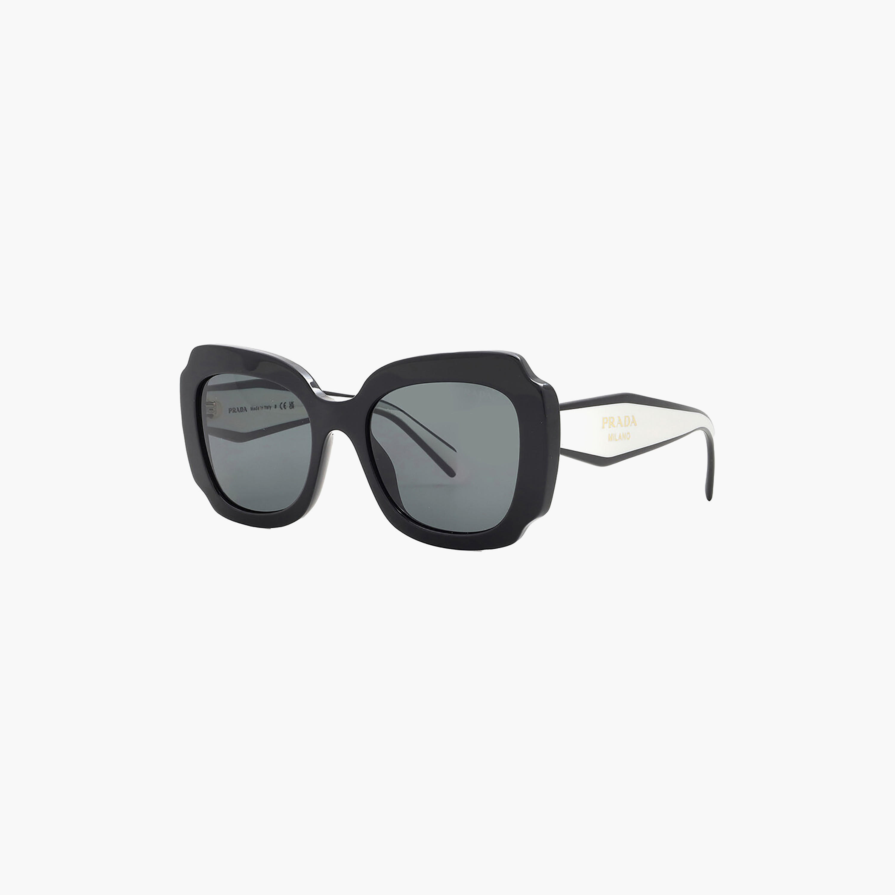 Prada Women Butterfly Grey Sunglasses | 16YS-women-sunglasses-image-4