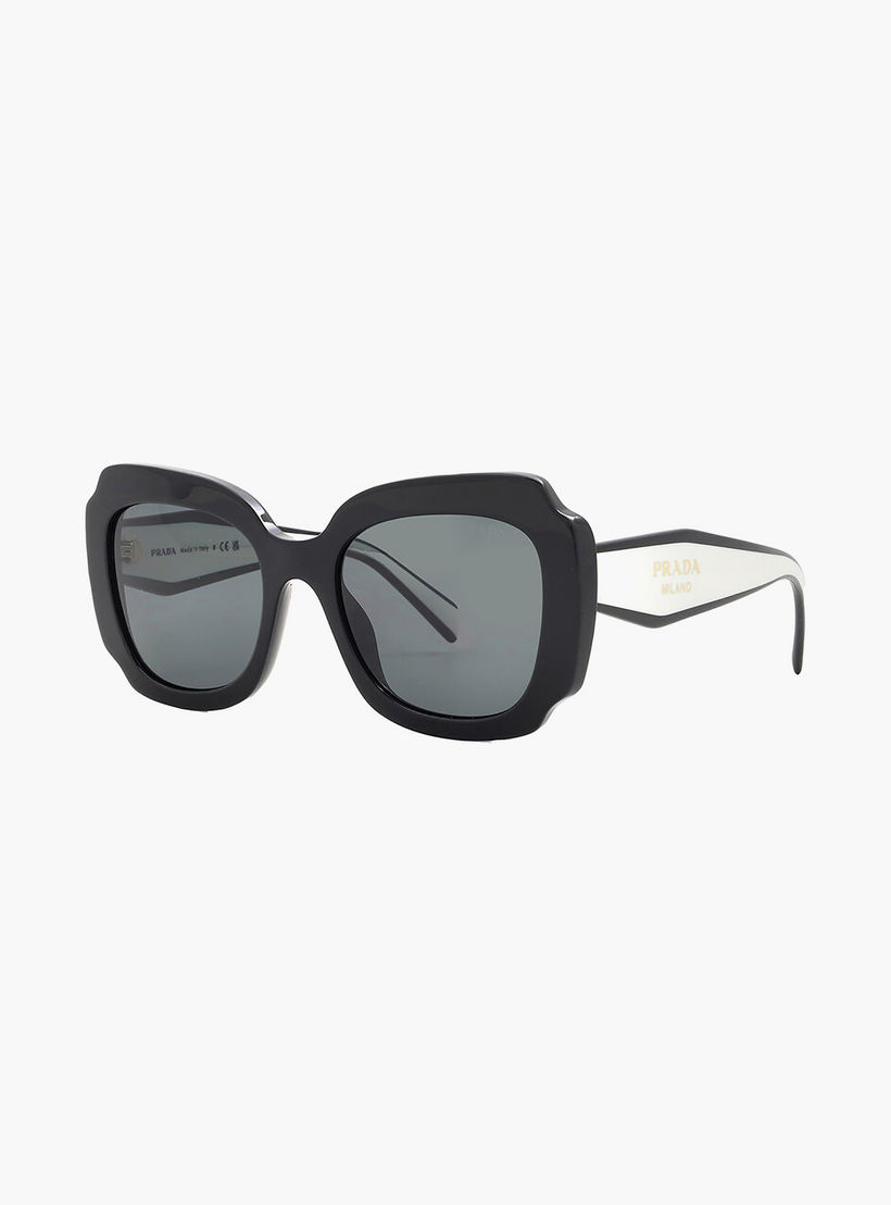 Prada Women Butterfly Grey Sunglasses | 16YS-women-sunglasses-image-4